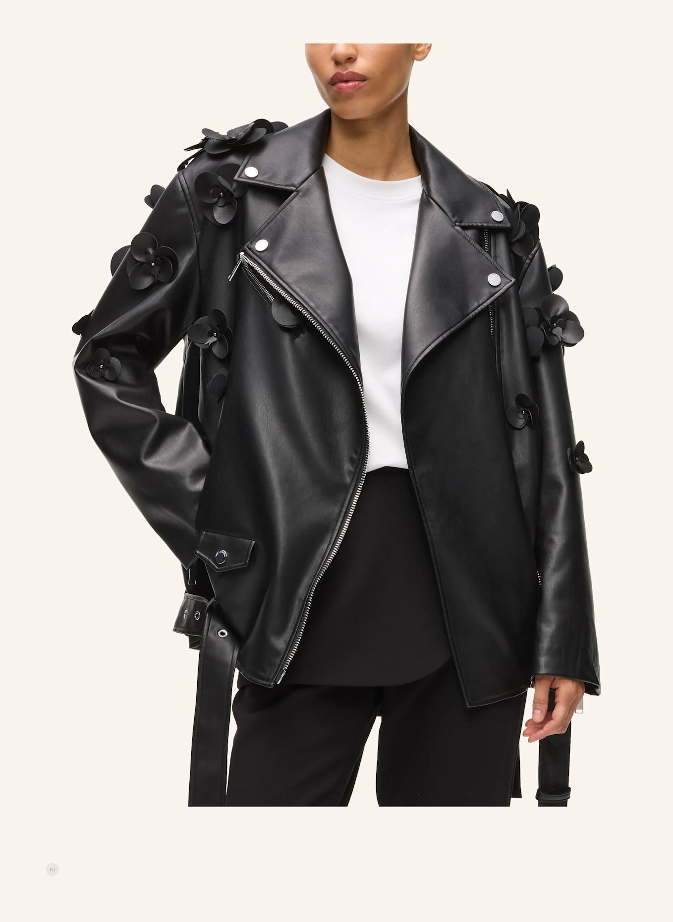 KARL LAGERFELD Bomberjacke: SCHWARZ