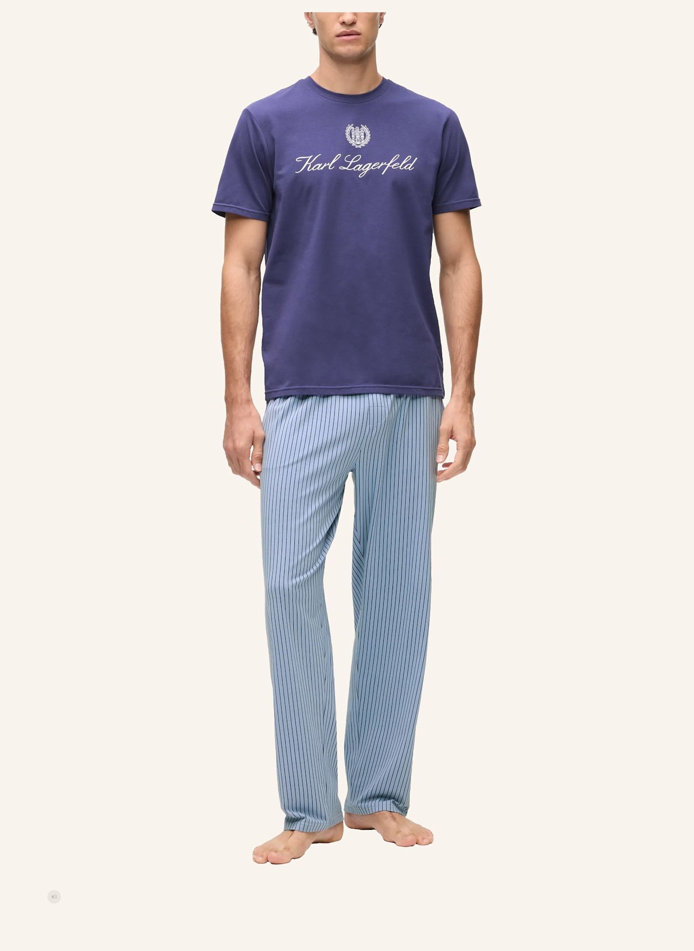 KARL LAGERFELD Nachtwäsche: BLAU