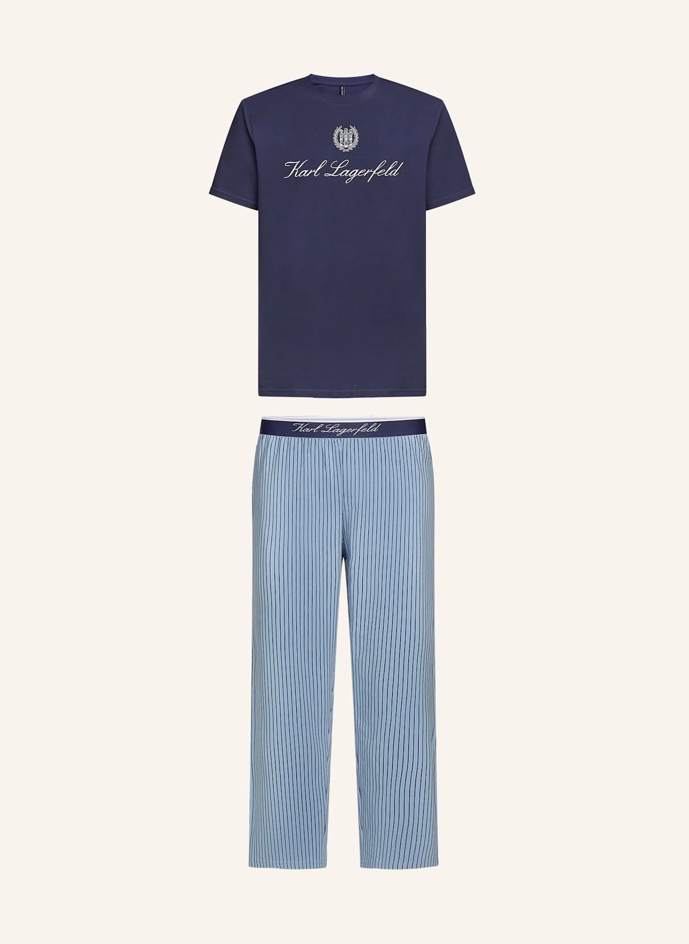 KARL LAGERFELD Nachtwäsche: BLAU