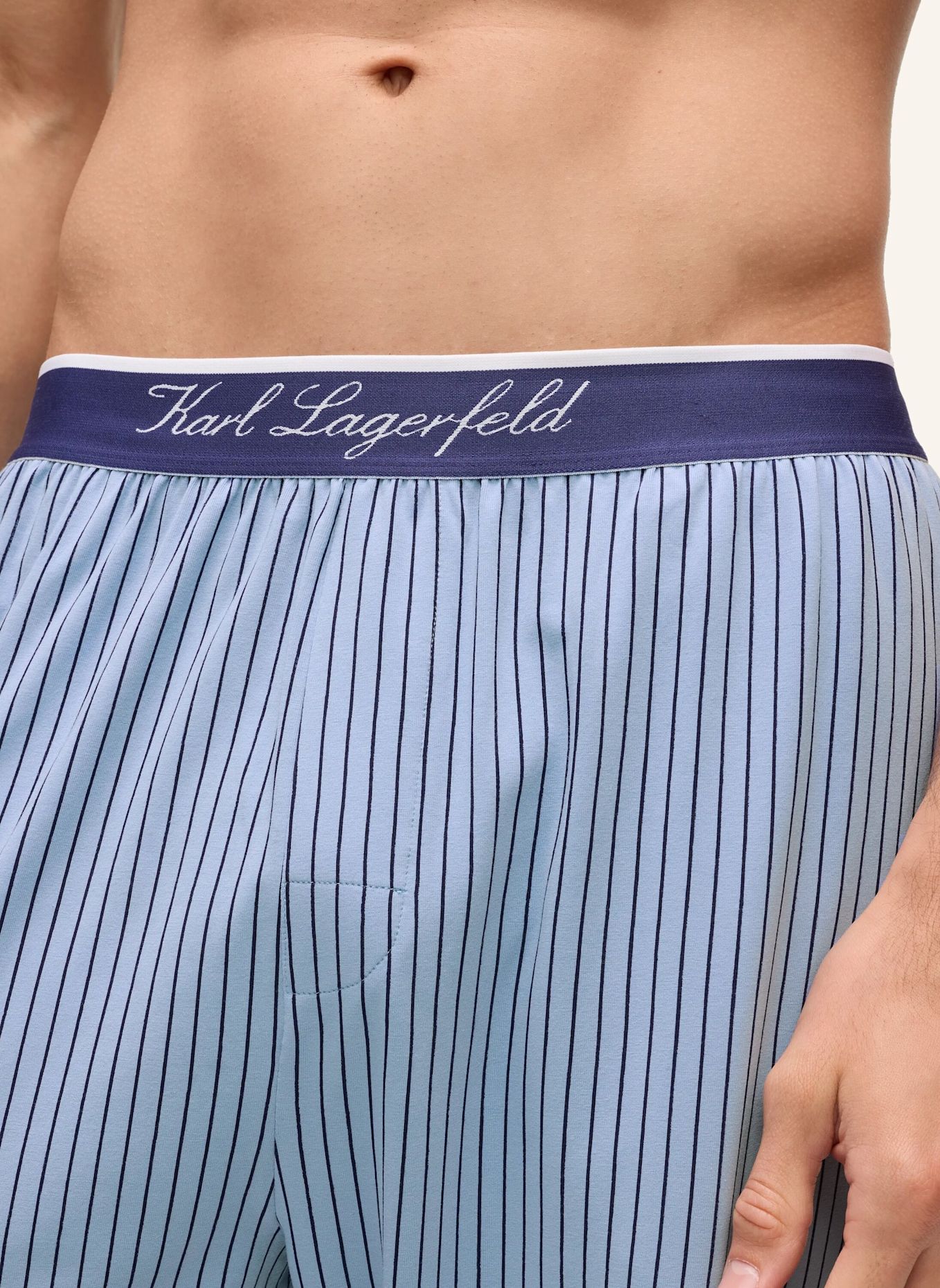KARL LAGERFELD Nachtwäsche: BLAU