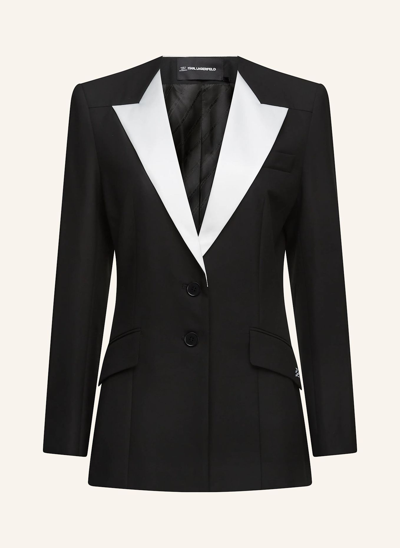 KARL LAGERFELD Blazer: SCHWARZ