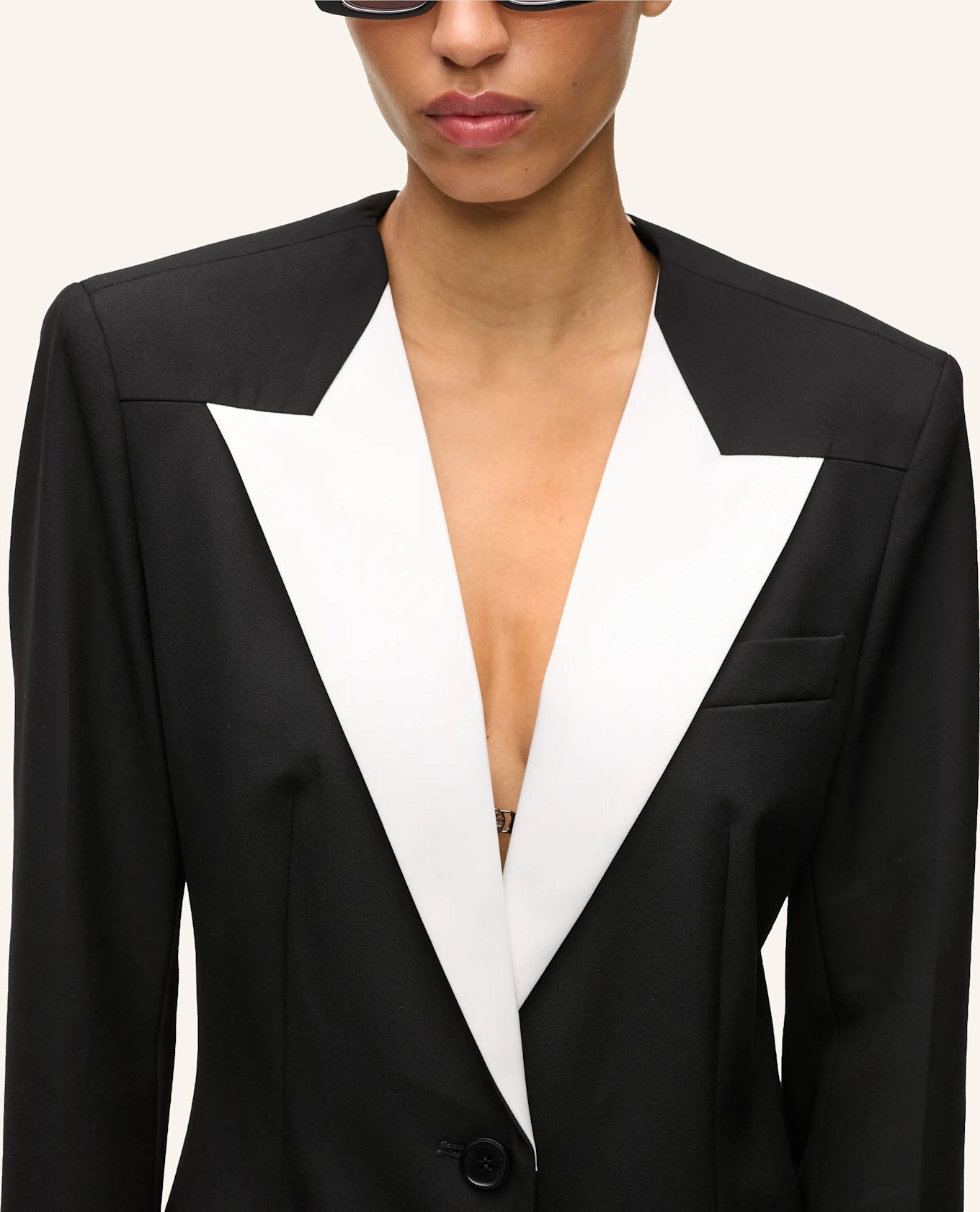 KARL LAGERFELD Blazer: SCHWARZ