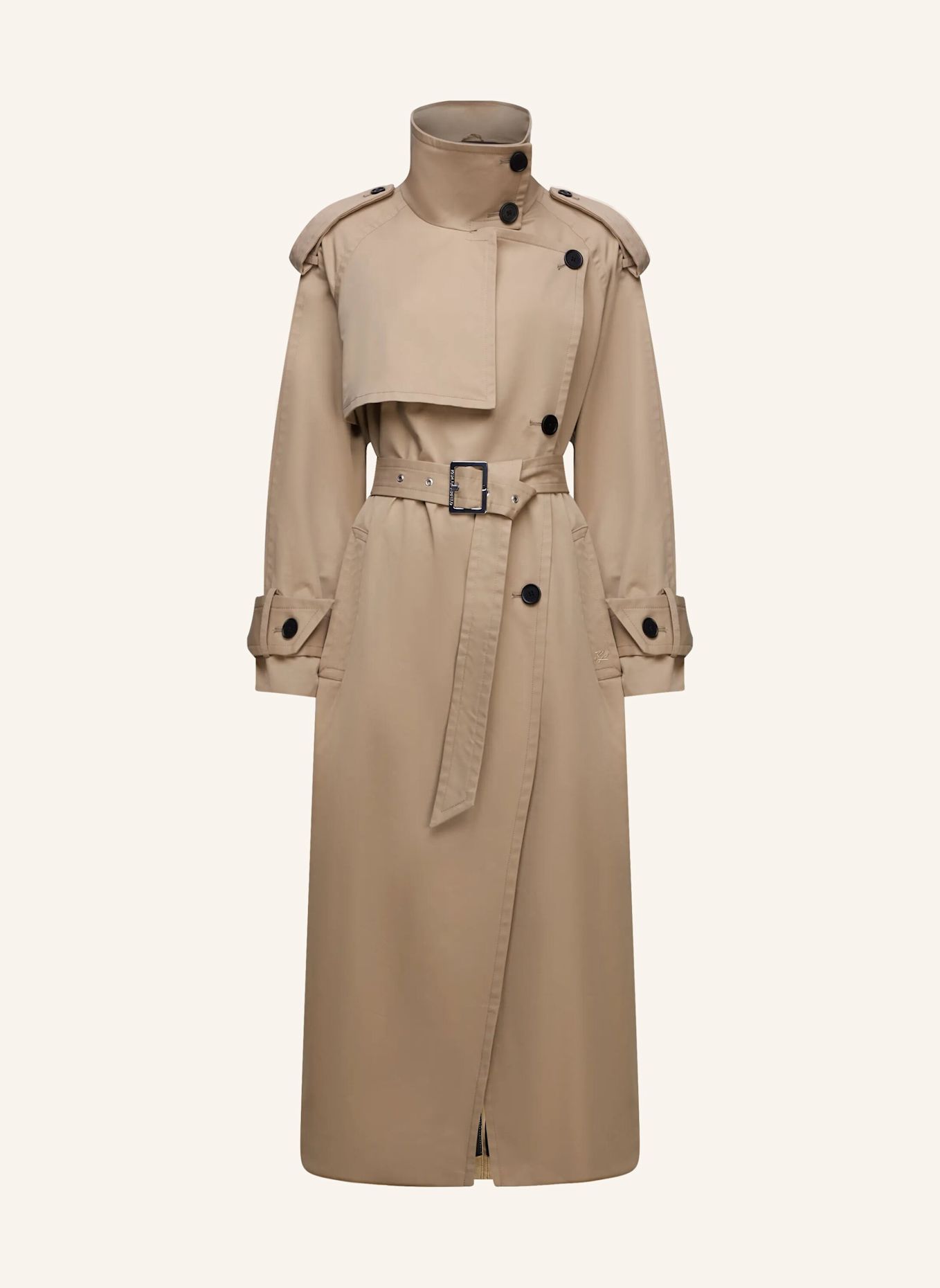 KARL LAGERFELD Mantel: BEIGE