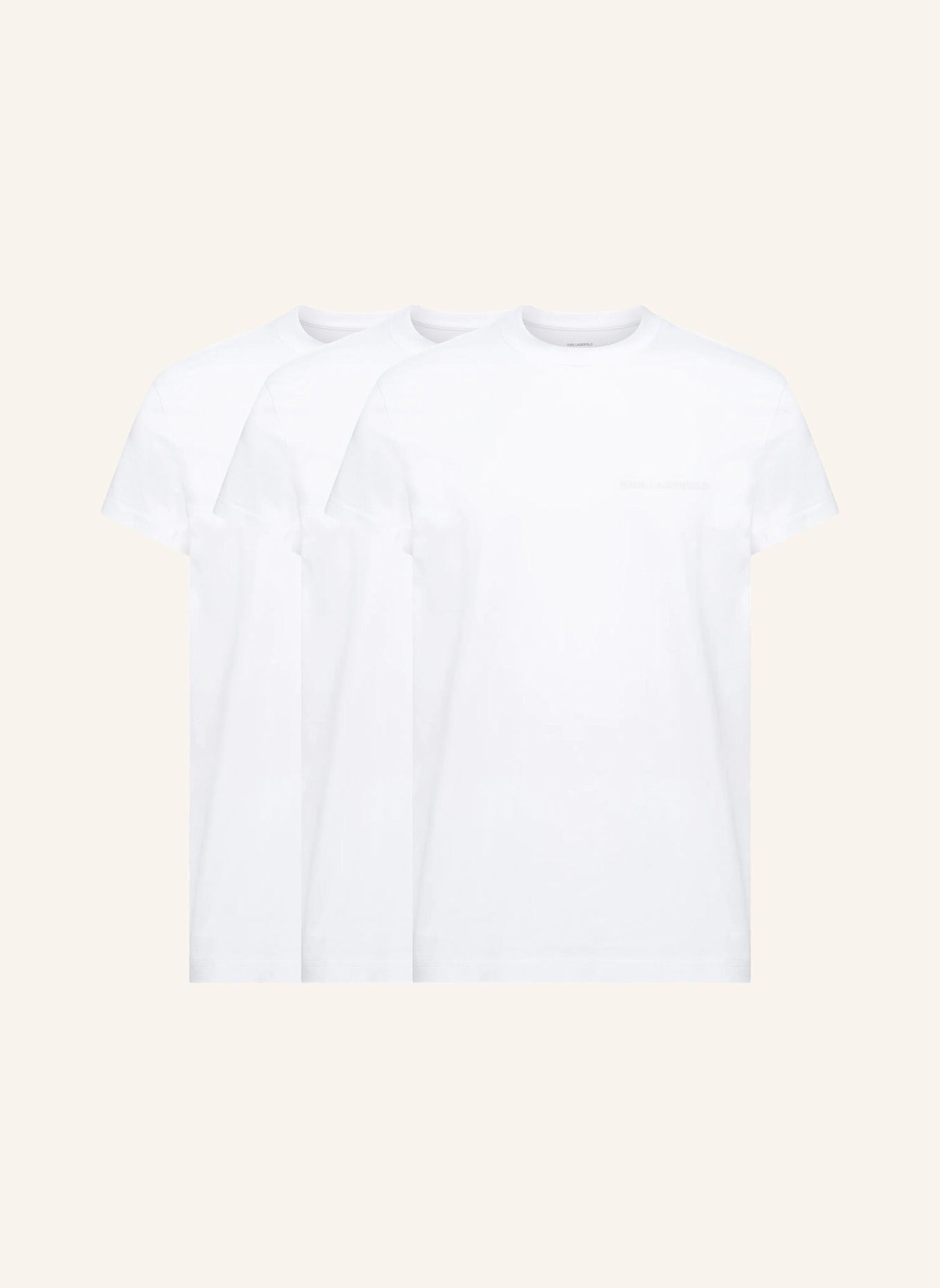 KARL LAGERFELD Top: WEISS