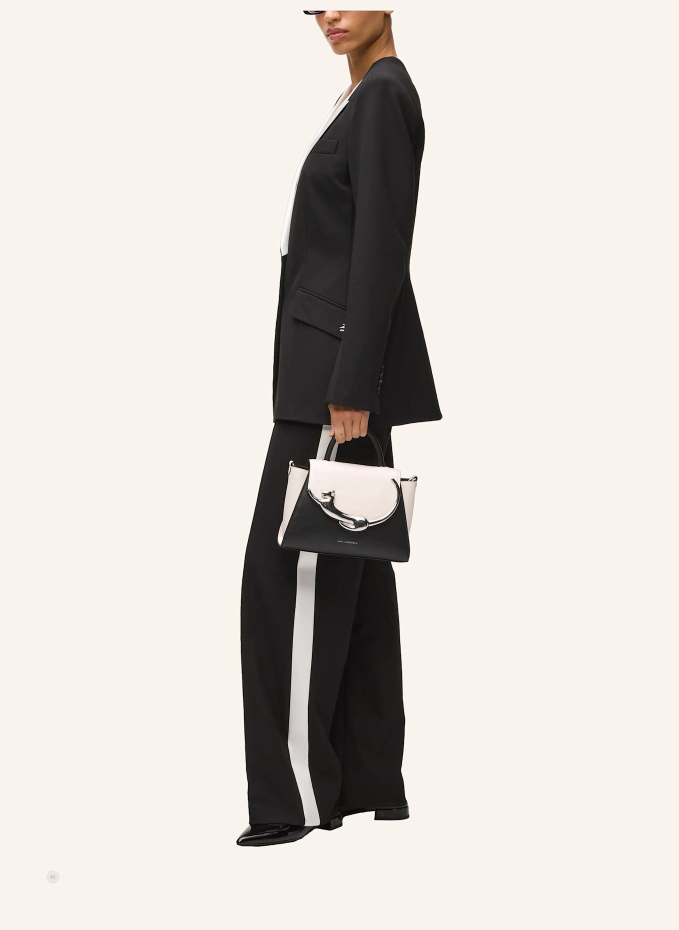 KARL LAGERFELD Tasche: SCHWARZ