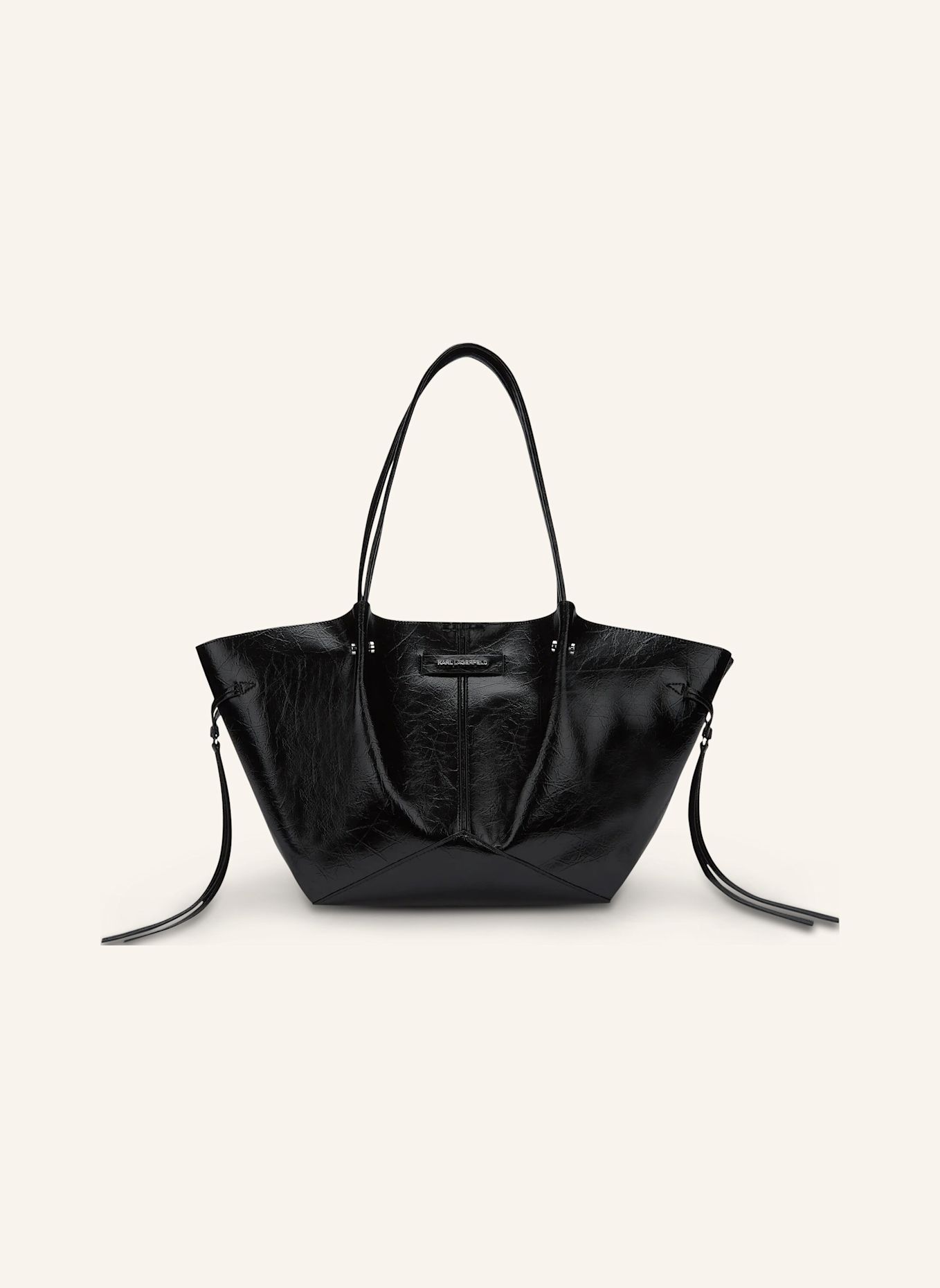 KARL LAGERFELD Handtasche: SCHWARZ