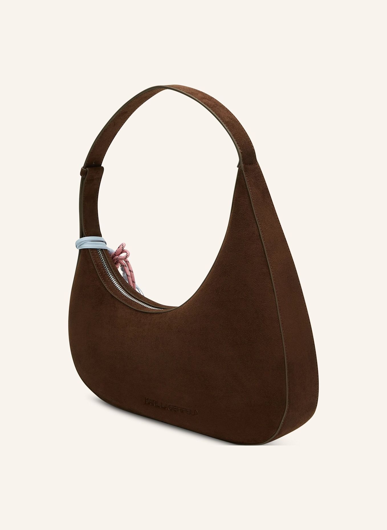 KARL LAGERFELD Hobo-Bag: BRAUN