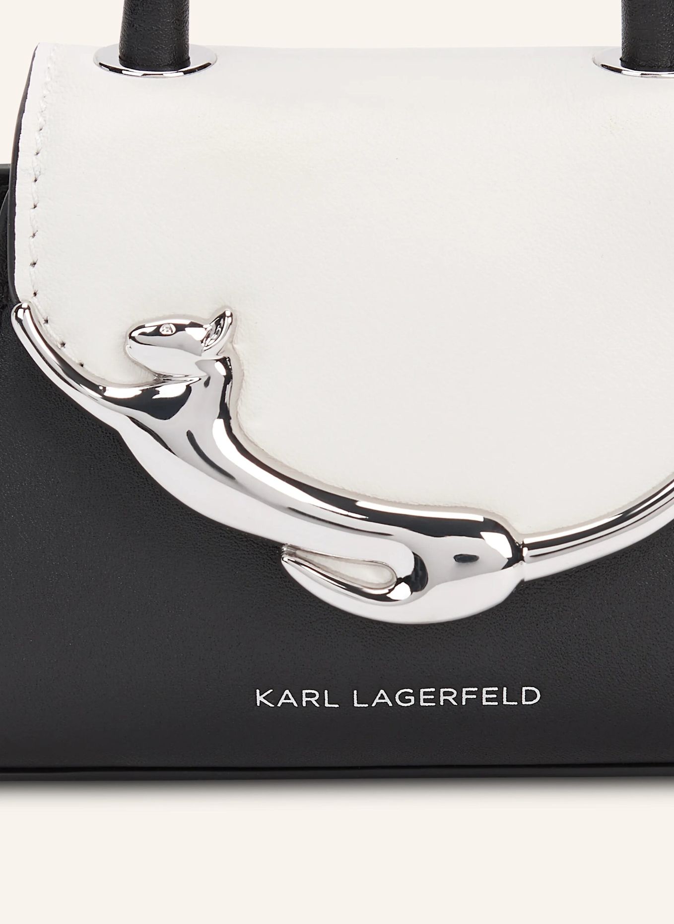 KARL LAGERFELD Mini-Tasche: SCHWARZ
