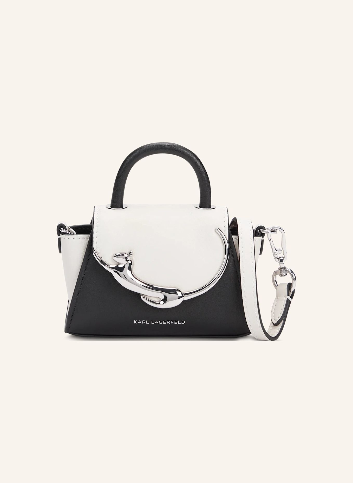 KARL LAGERFELD Mini-Tasche: SCHWARZ