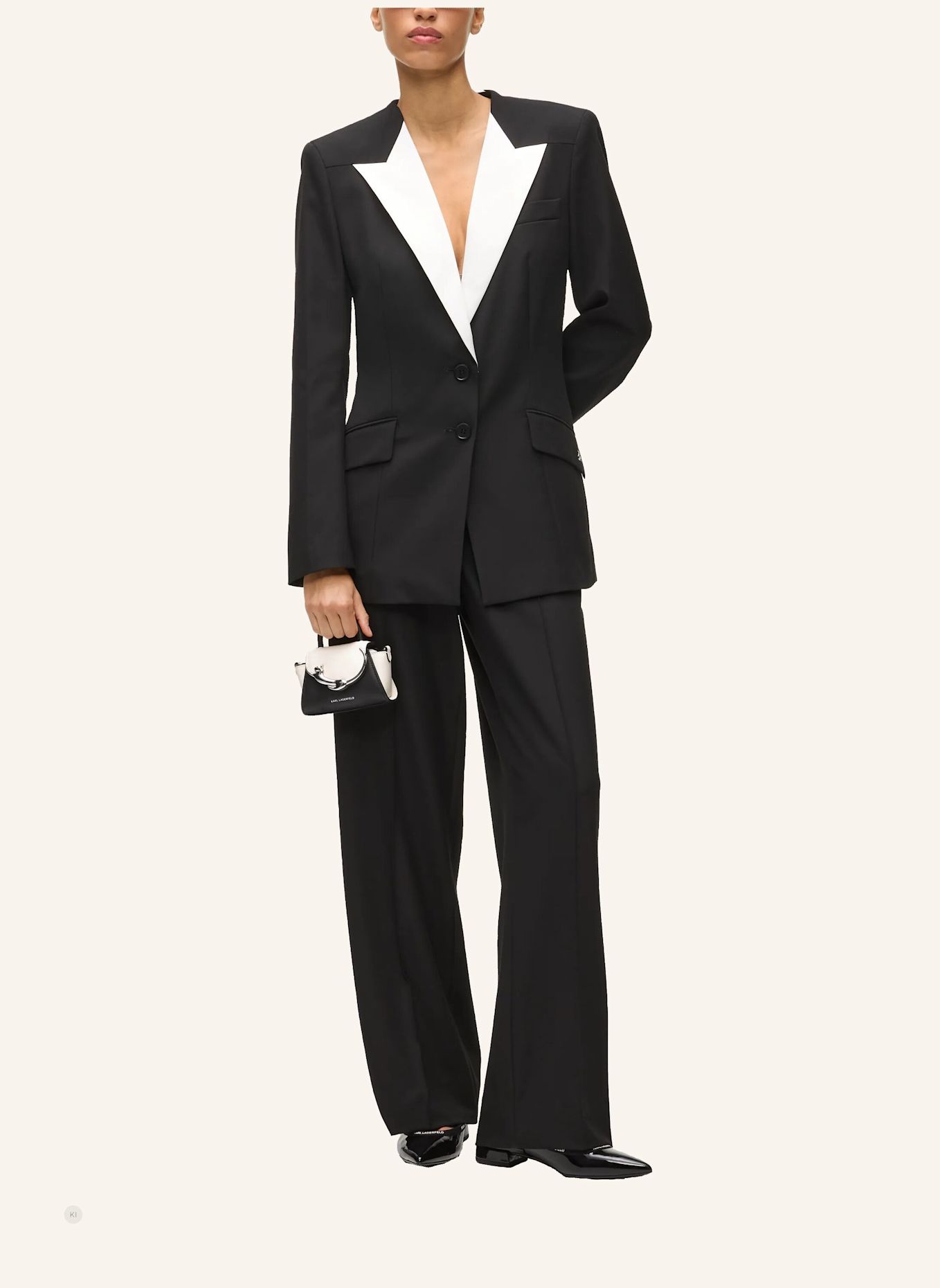 KARL LAGERFELD Mini-Tasche: SCHWARZ