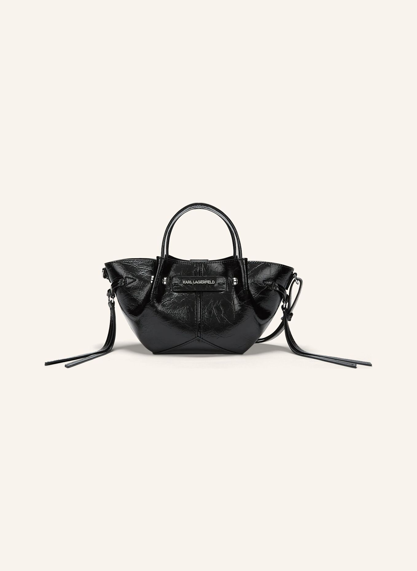 KARL LAGERFELD Handtasche: SCHWARZ