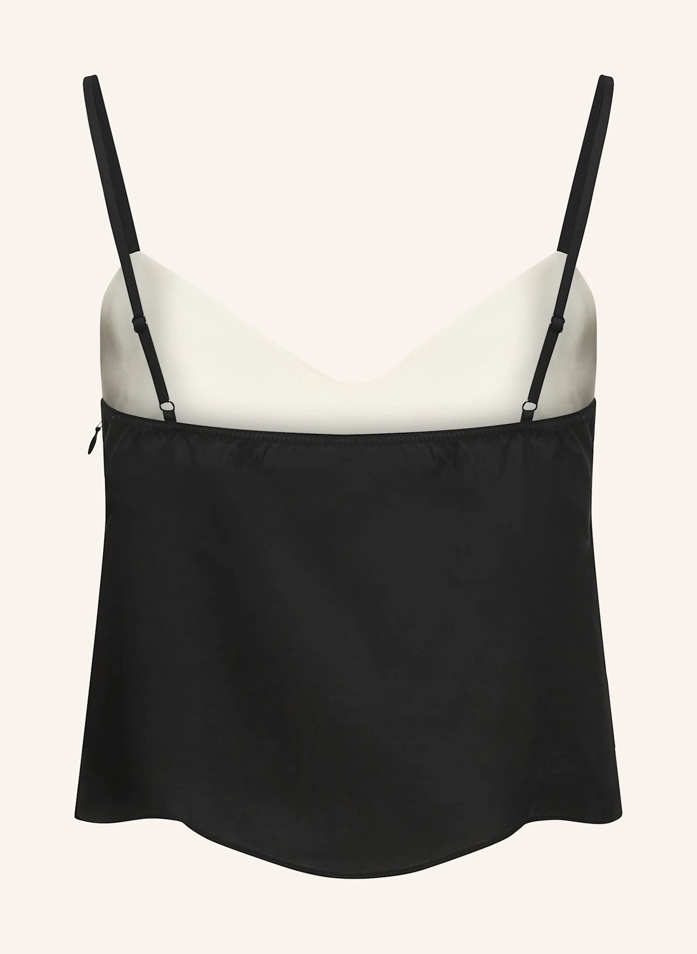 KARL LAGERFELD Top: SCHWARZ
