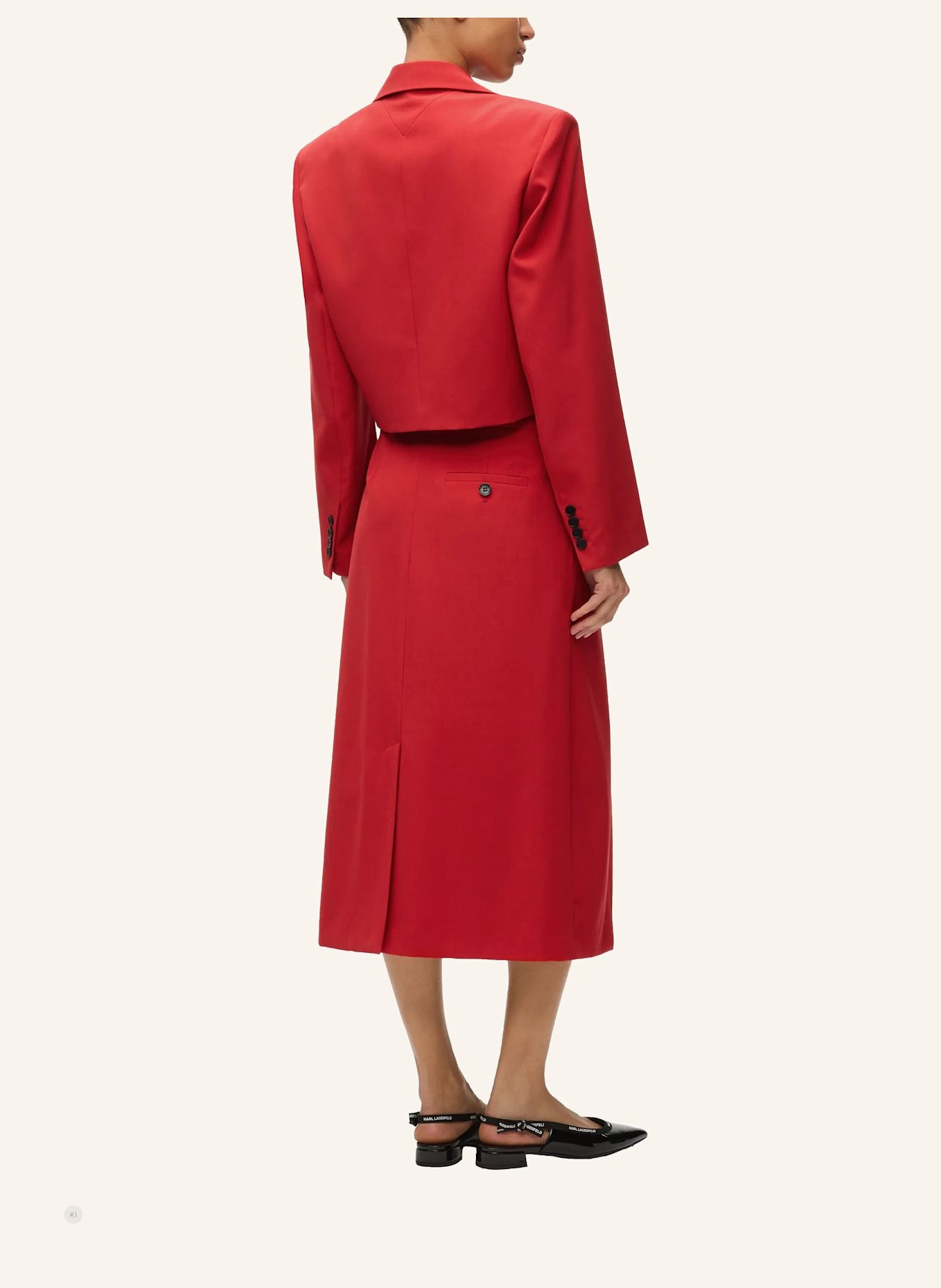 KARL LAGERFELD Rock: ROT