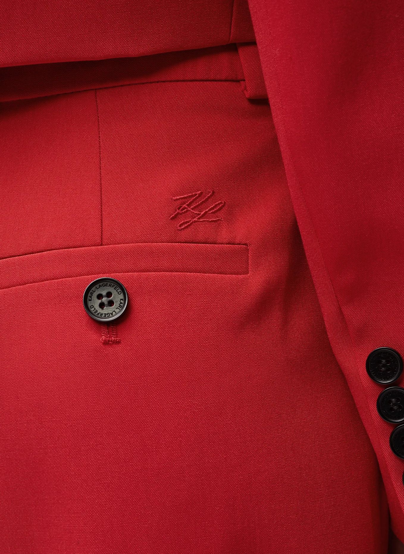 KARL LAGERFELD Rock: ROT