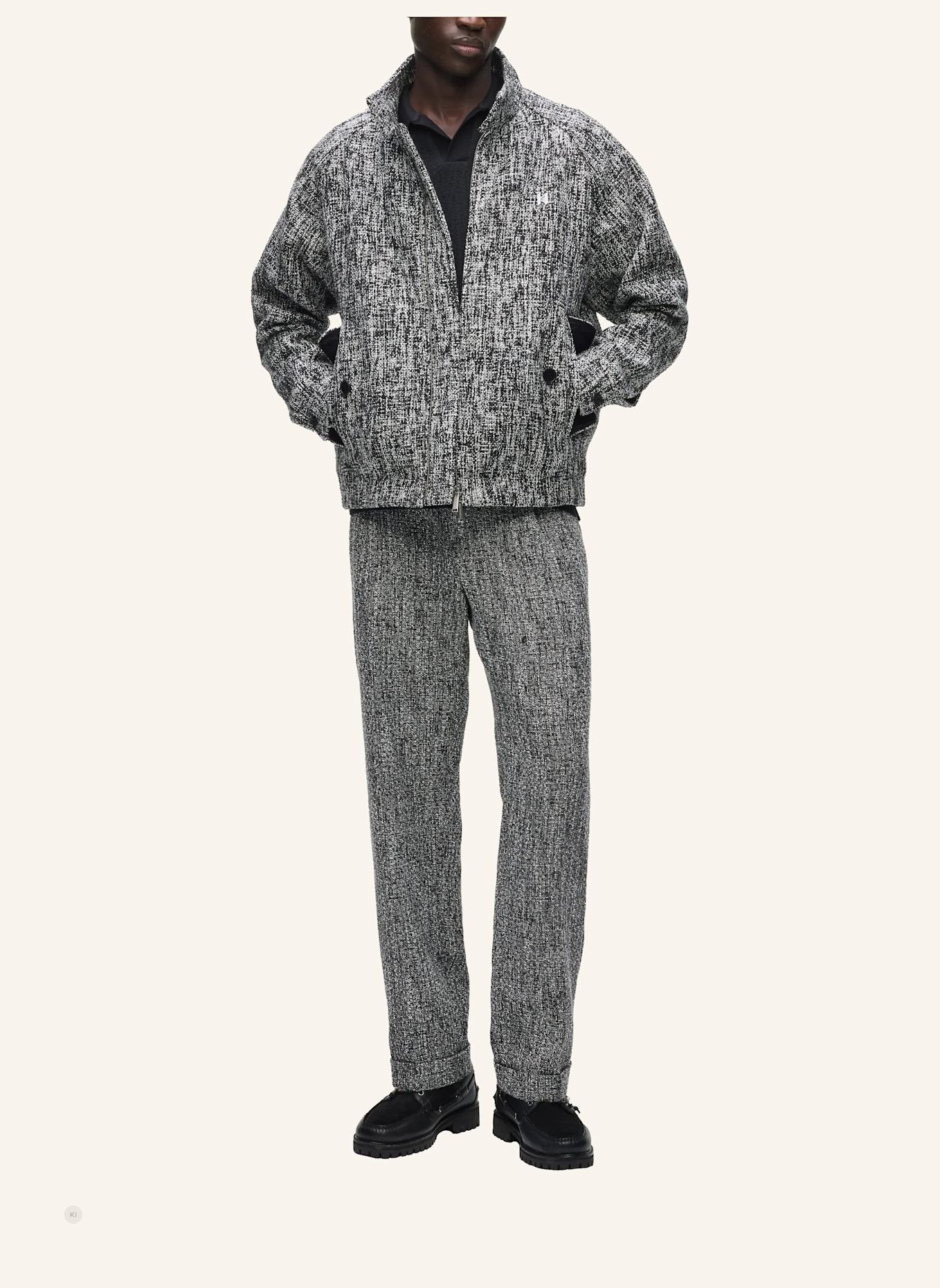 KARL LAGERFELD Jacke: SCHWARZ