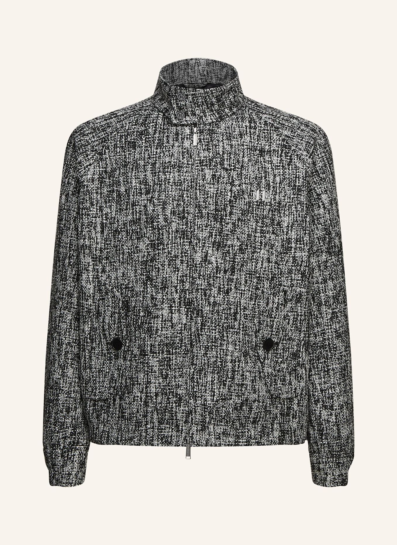 KARL LAGERFELD Jacke: SCHWARZ