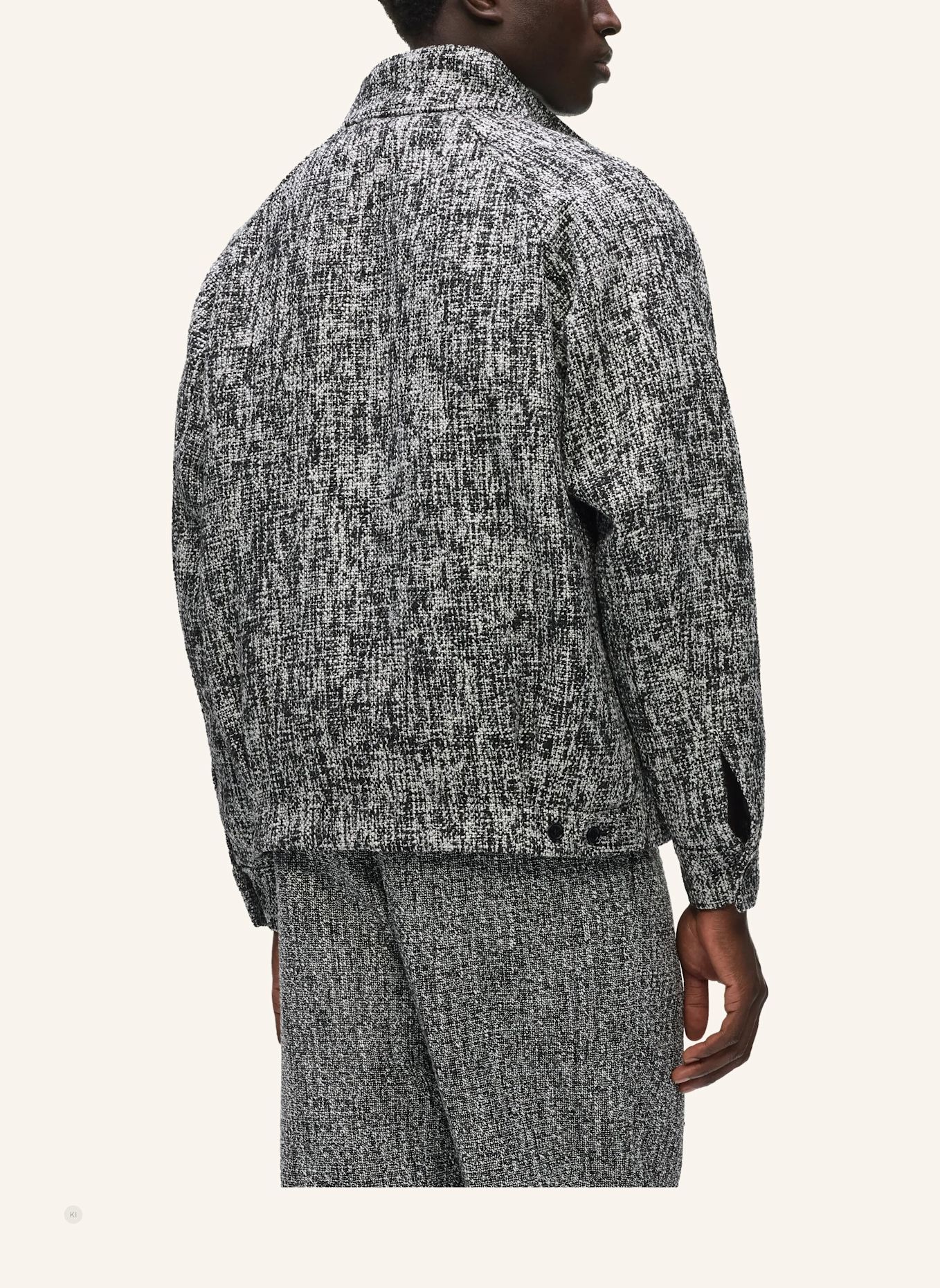 KARL LAGERFELD Jacke: SCHWARZ