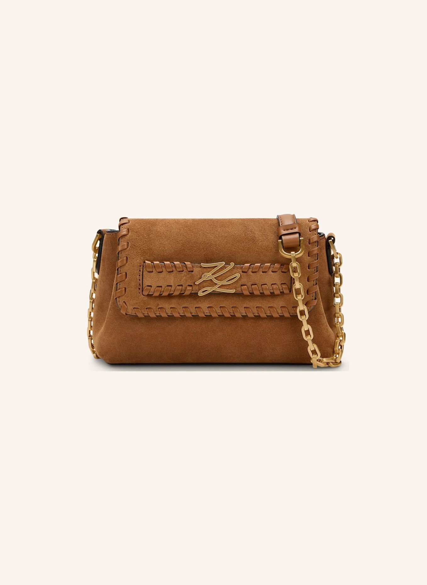 KARL LAGERFELD Umhängetasche: CAMEL