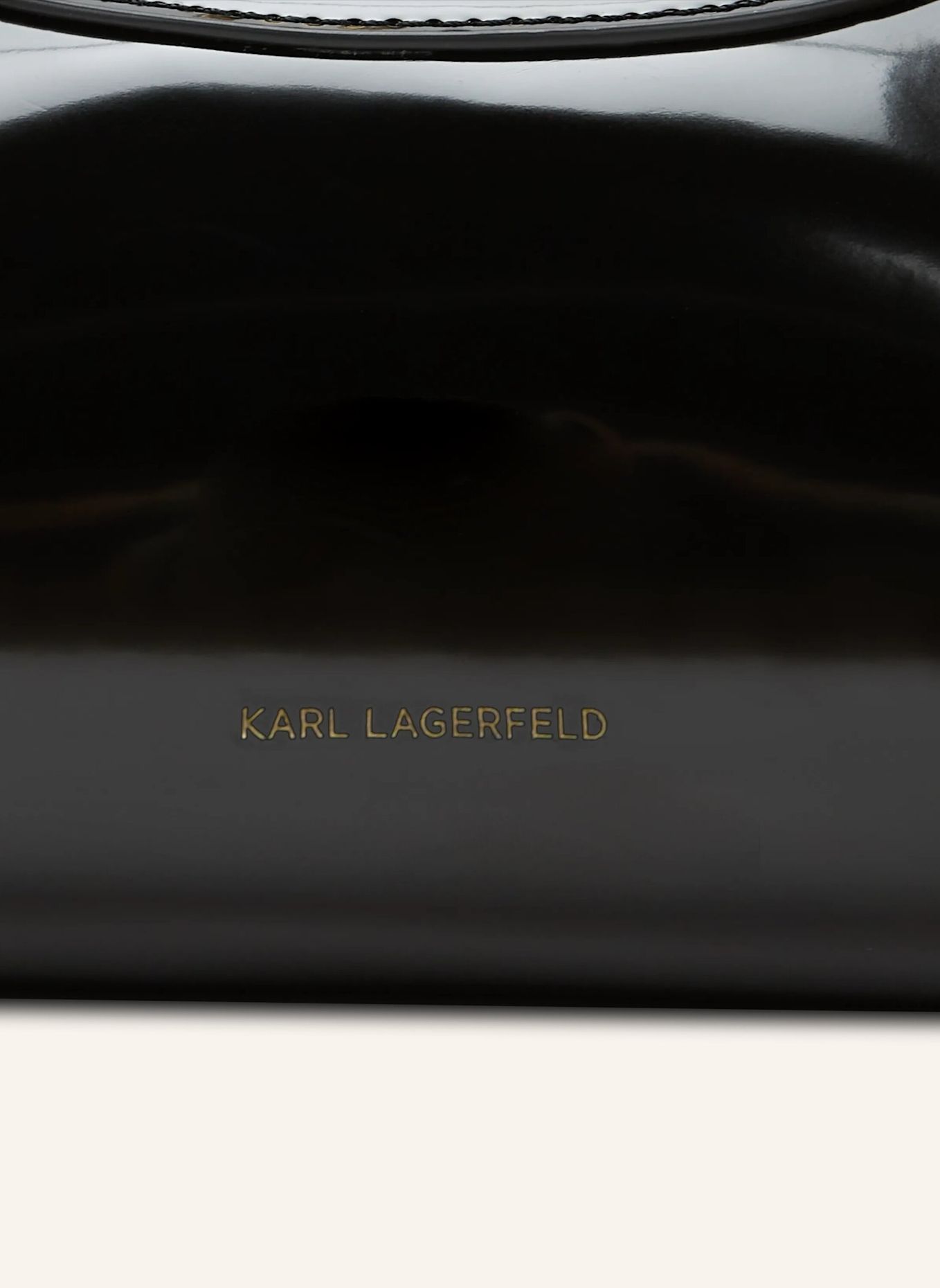 KARL LAGERFELD Tasche: SCHWARZ / GOLD