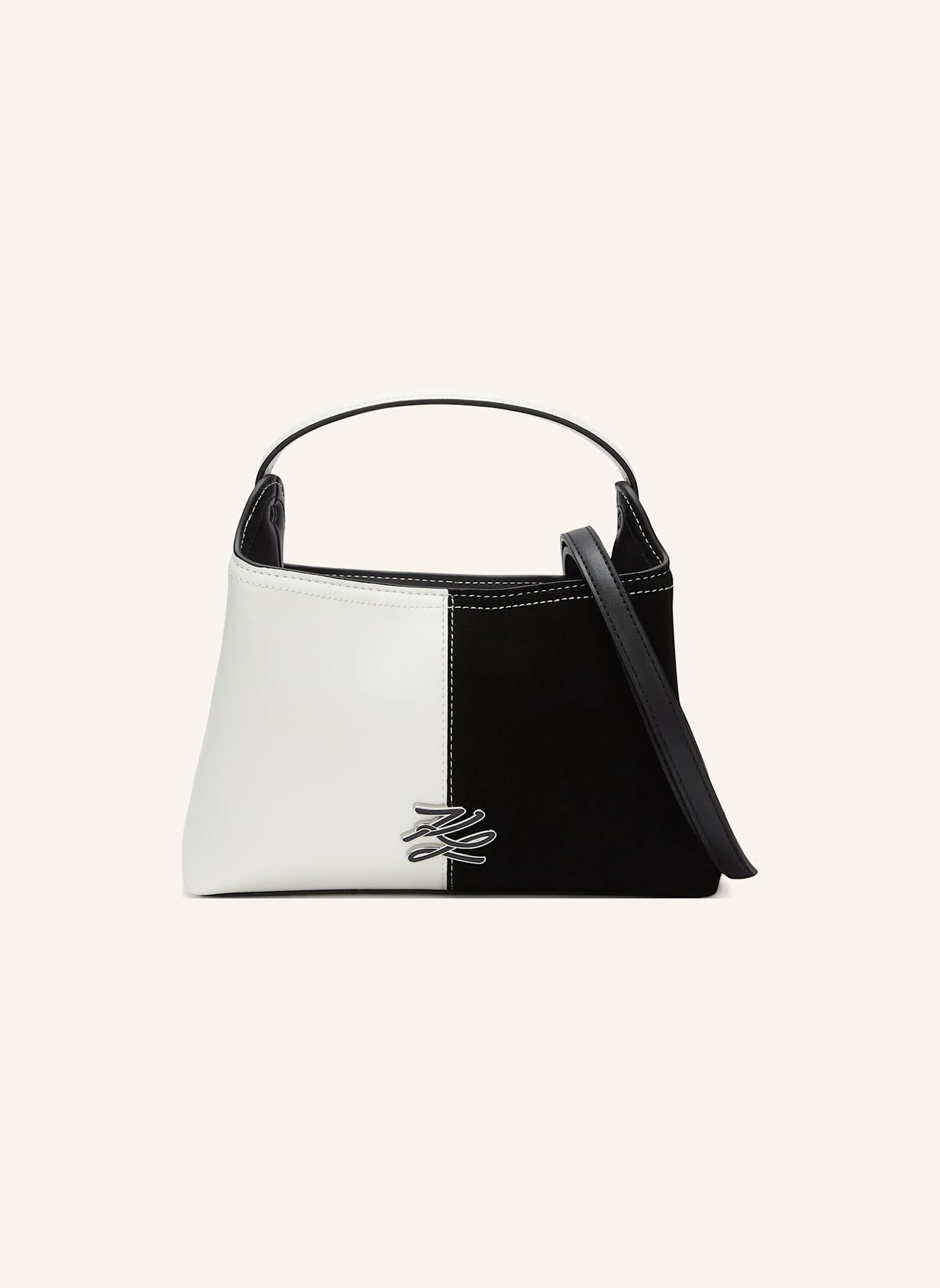 KARL LAGERFELD Handtasche: SCHWARZ