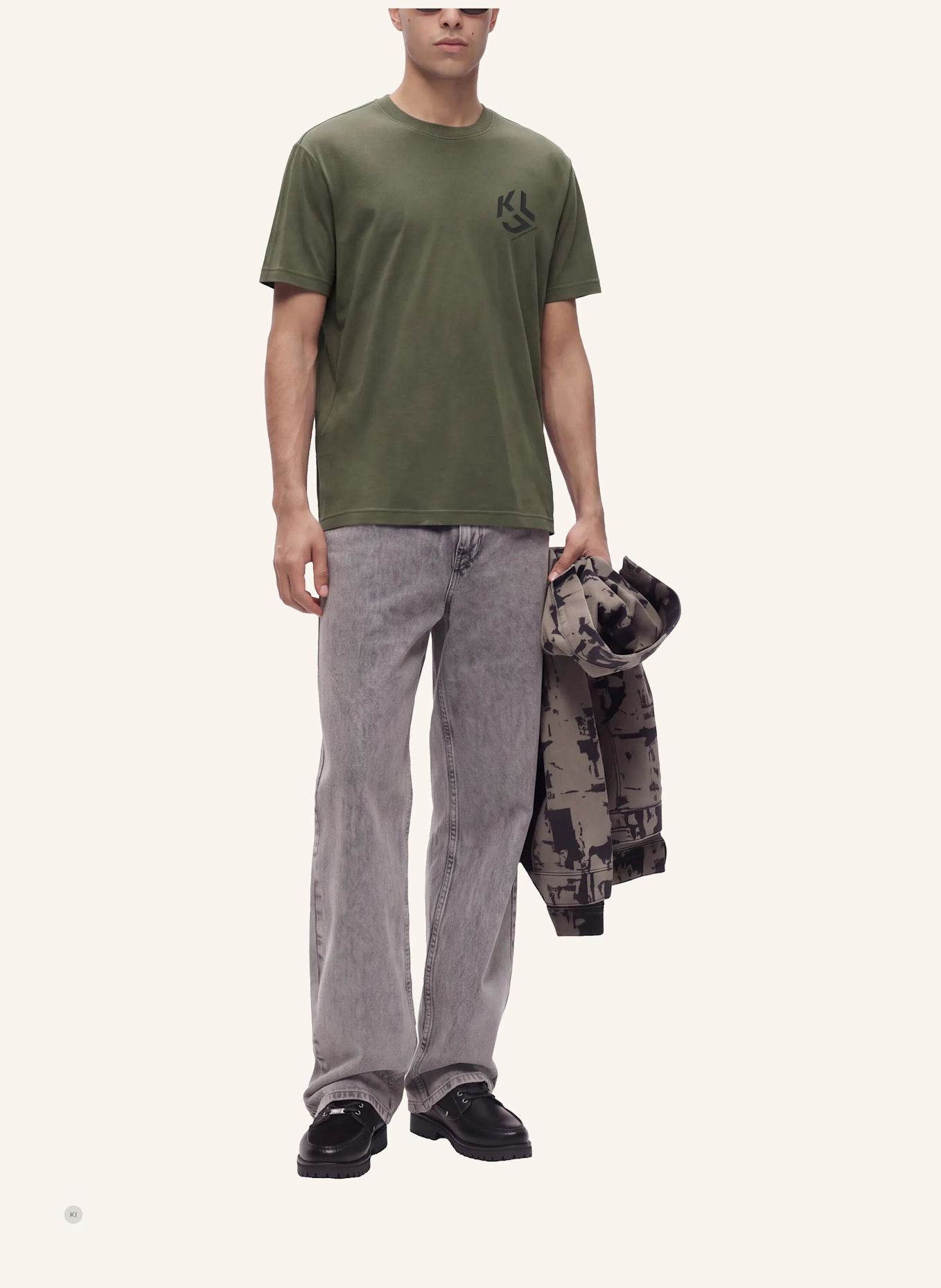 KARL LAGERFELD JEANS T-shirt: GRAU