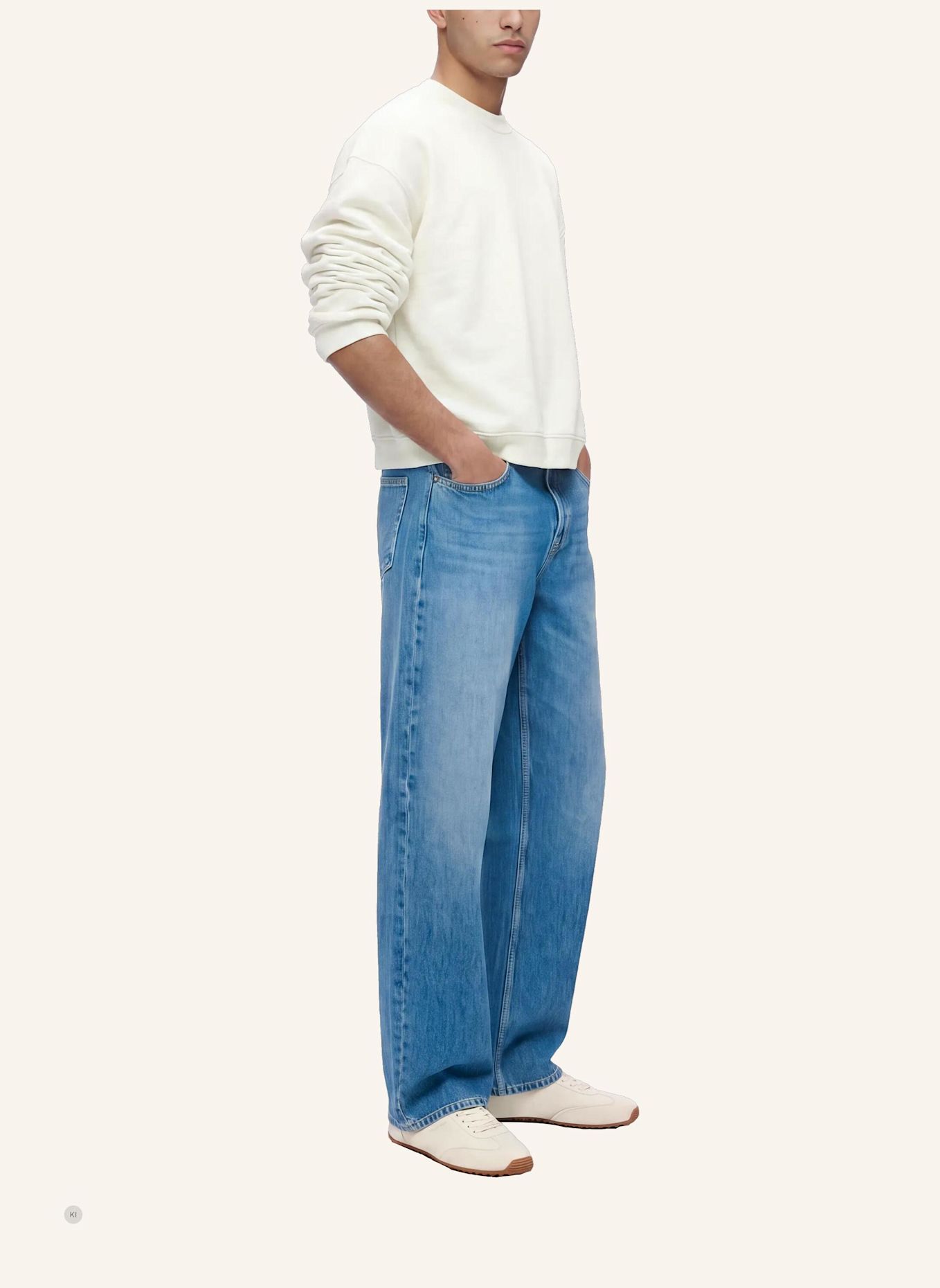KARL LAGERFELD JEANS Sweatshirt: BEIGE