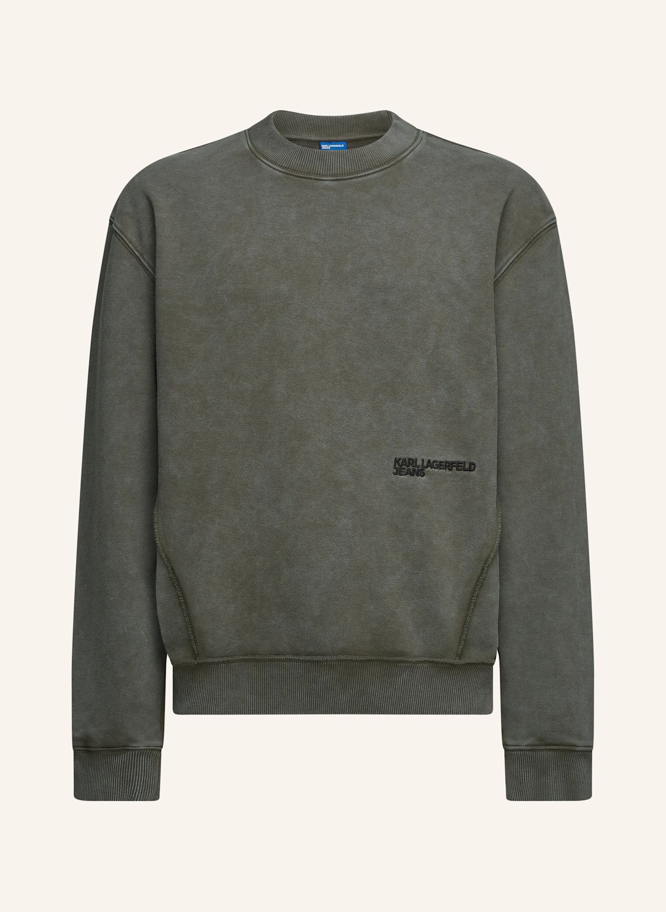 KARL LAGERFELD JEANS Sweatshirt: GRAU