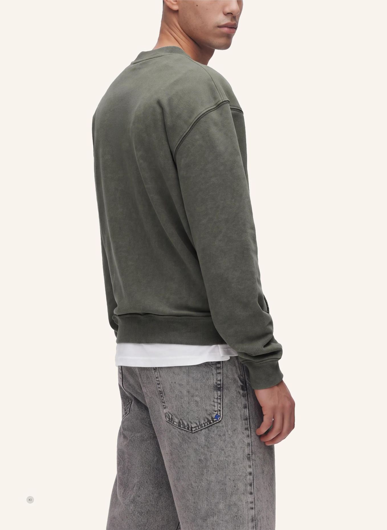KARL LAGERFELD JEANS Sweatshirt: GRAU
