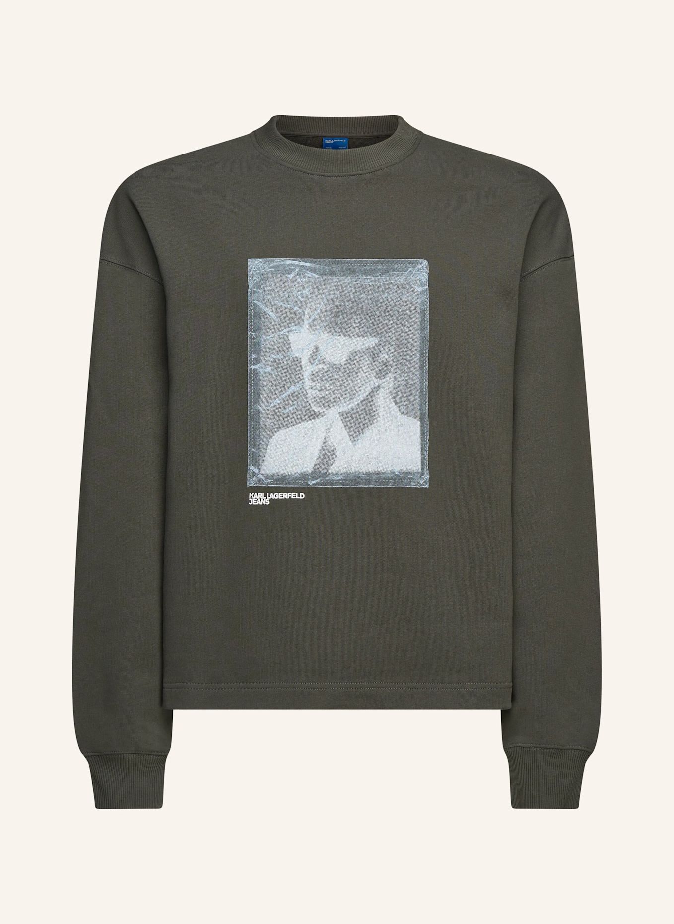 KARL LAGERFELD JEANS Sweatshirt: GRAU