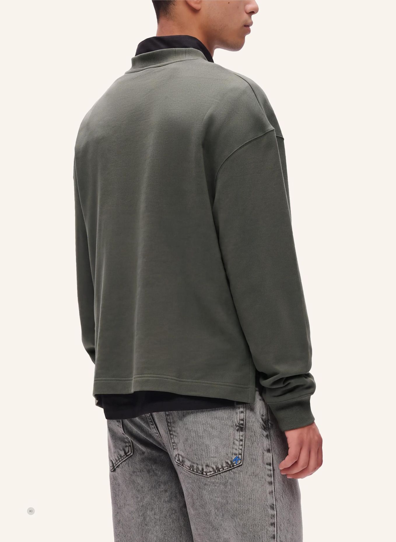 KARL LAGERFELD JEANS Sweatshirt: GRAU