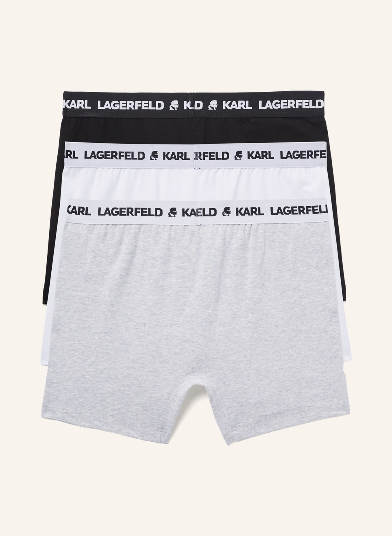 KARL LAGERFELD 3er-Pack Boxershorts, Farbe: ROT (Bild 5)
