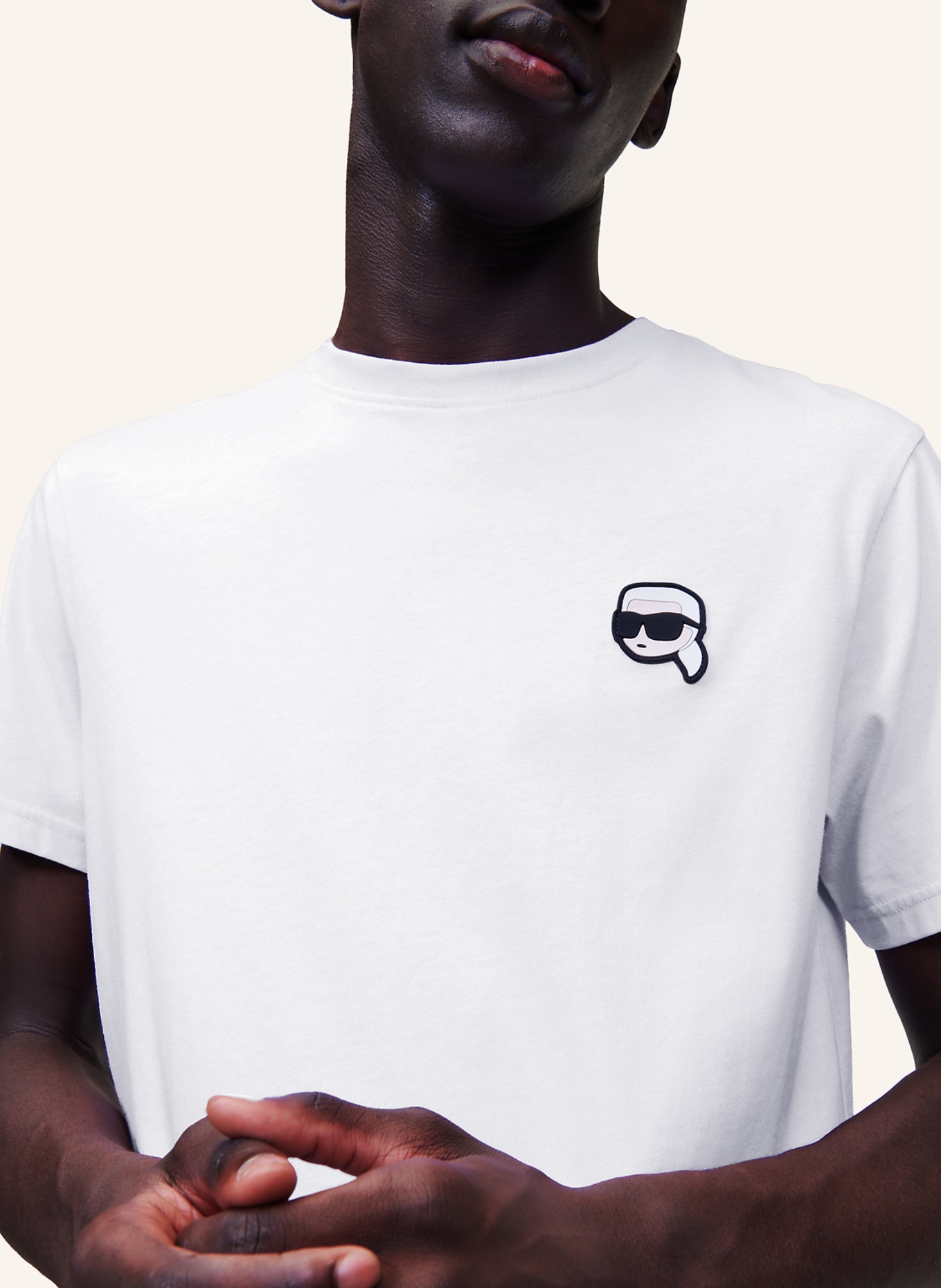 KARL LAGERFELD T-shirt, Farbe: WEISS (Bild 6)