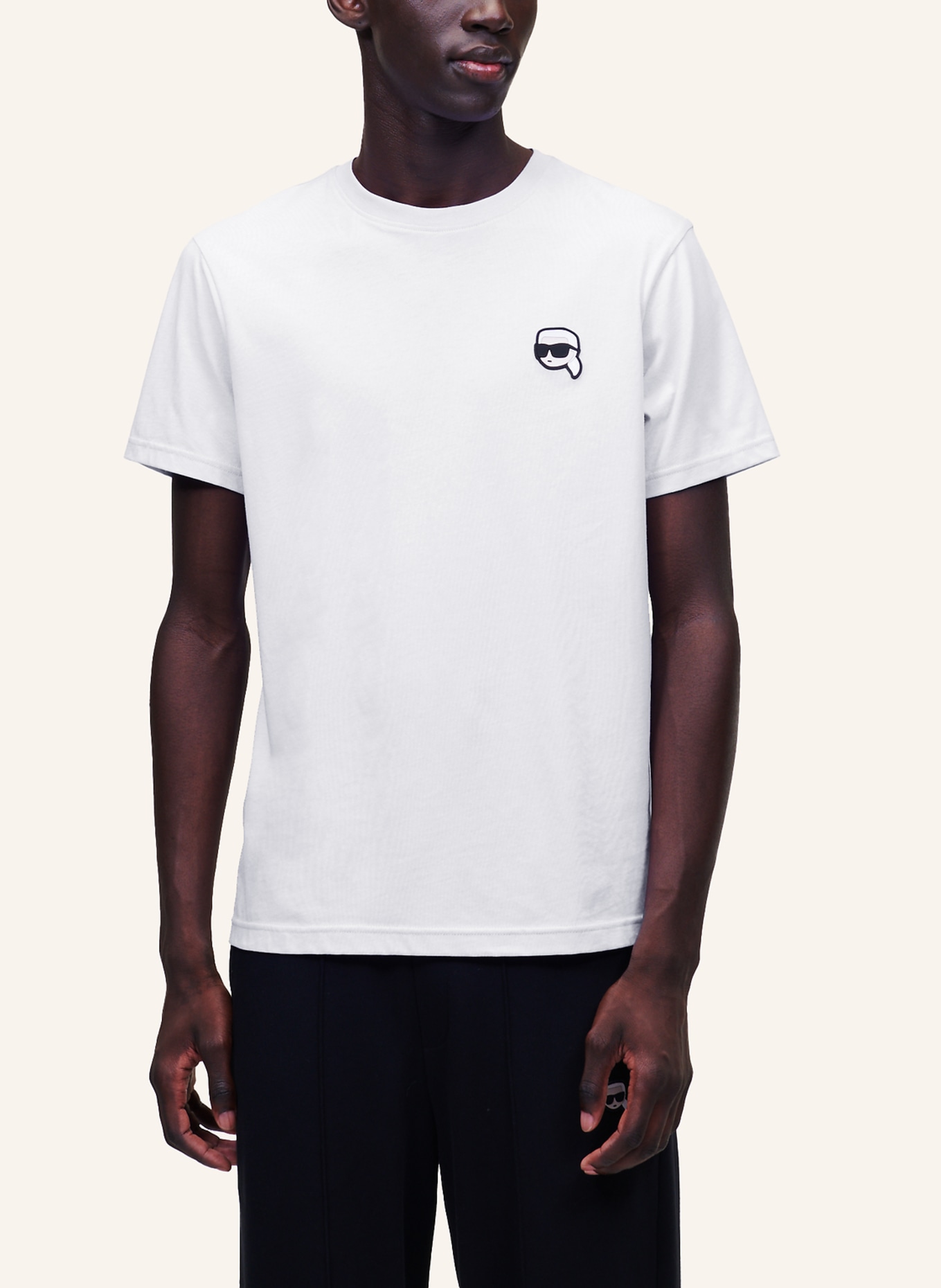 KARL LAGERFELD T-shirt, Farbe: WEISS (Bild 9)