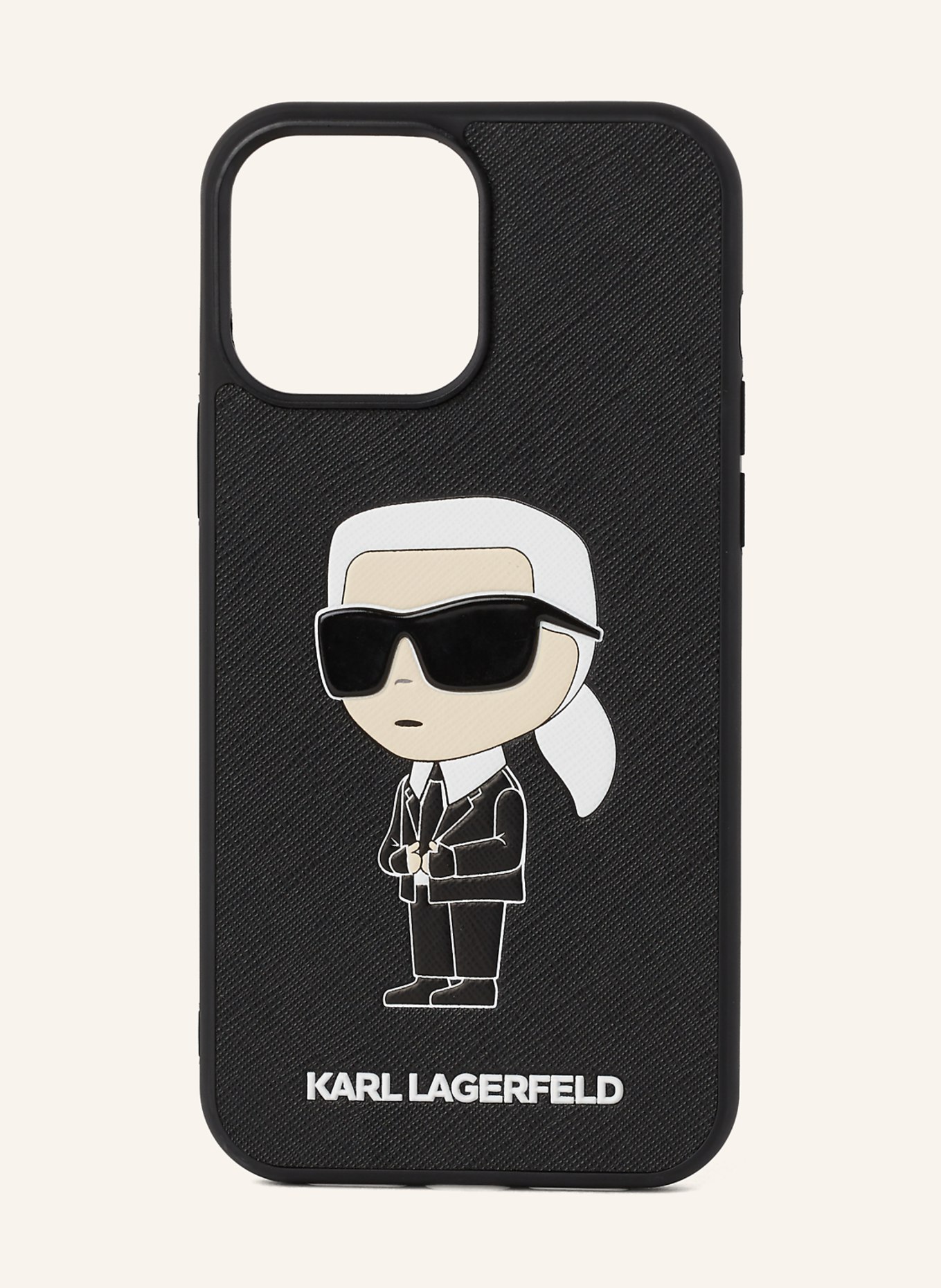 KARL LAGERFELD Smartphone-Hülle, Farbe: SCHWARZ (Bild 1)