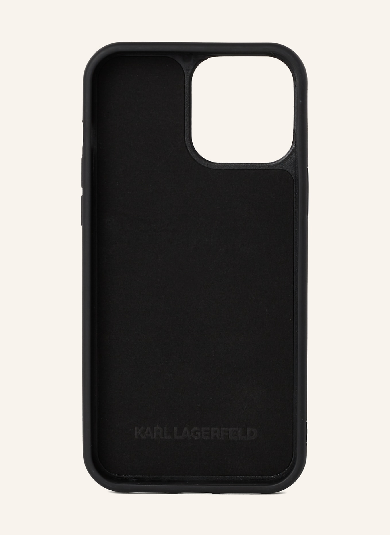 KARL LAGERFELD Smartphone-Hülle, Farbe: SCHWARZ (Bild 2)