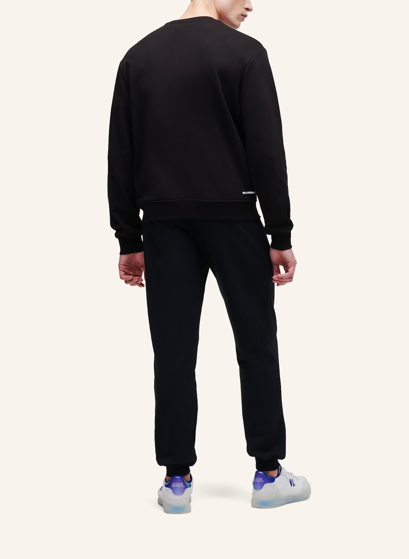 KARL LAGERFELD Sweatshirt, Farbe: SCHWARZ (Bild 6)
