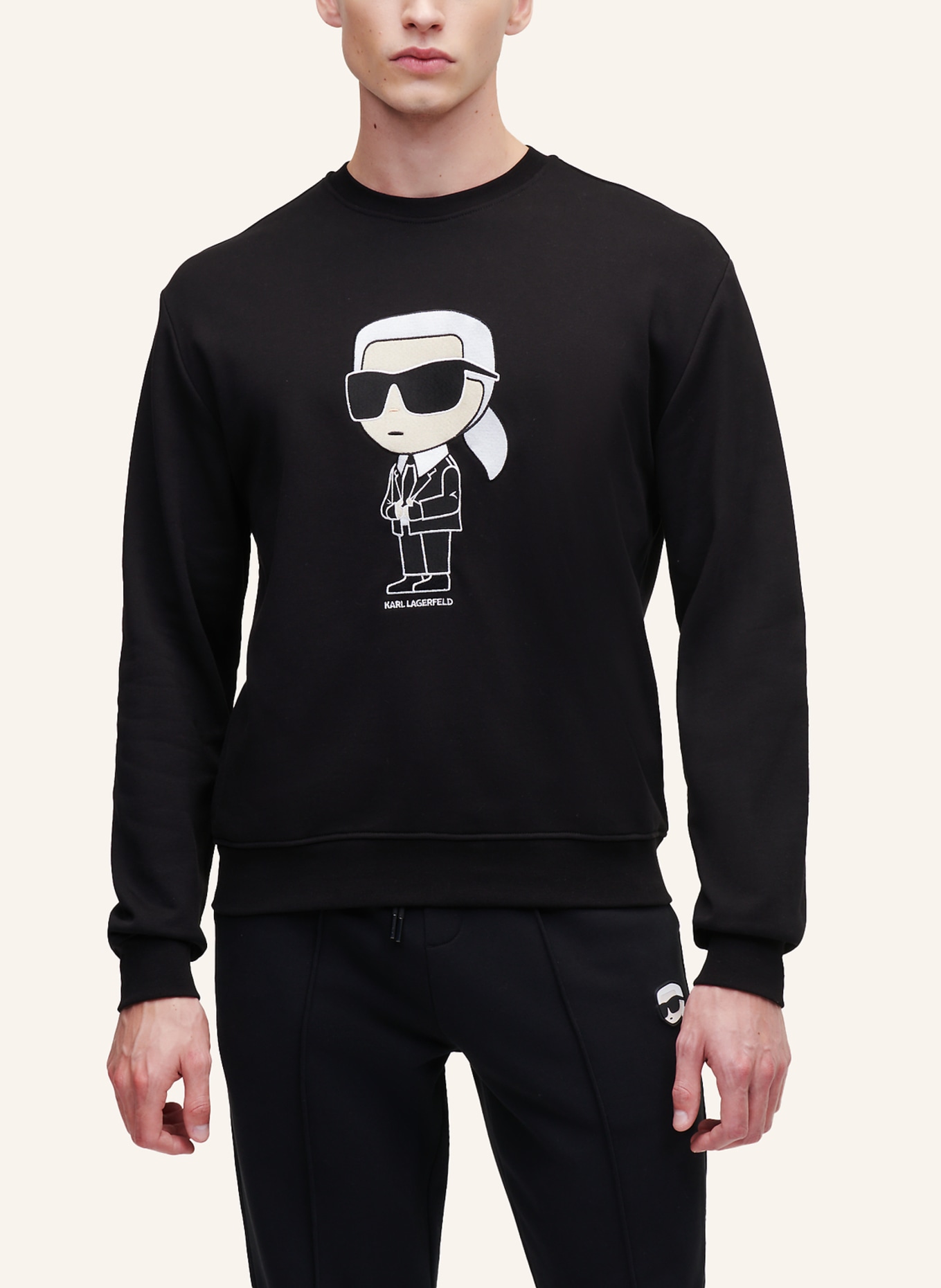 KARL LAGERFELD Sweatshirt, Farbe: SCHWARZ (Bild 9)