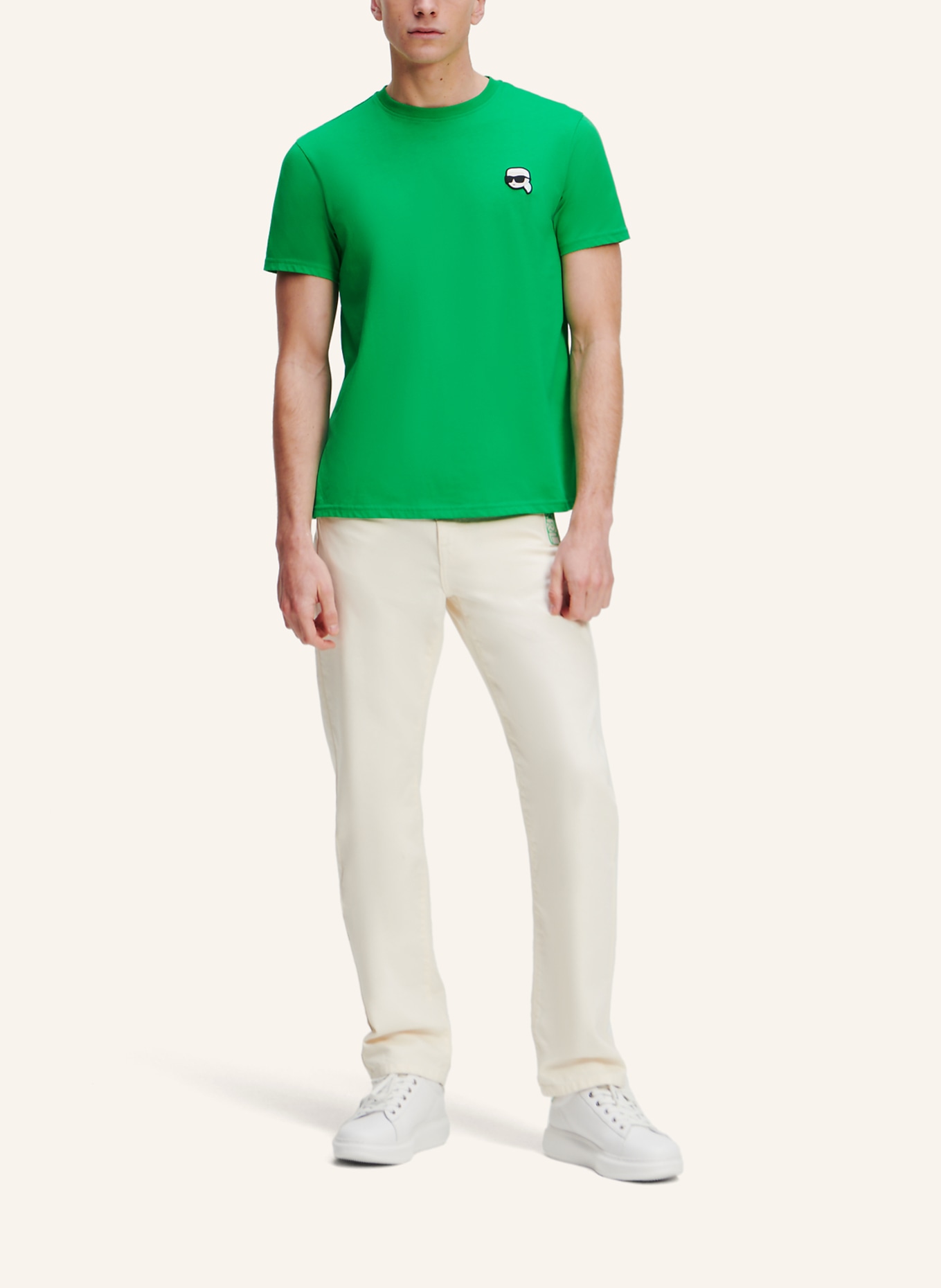 KARL LAGERFELD T-shirt, Farbe: GRÜN (Bild 5)