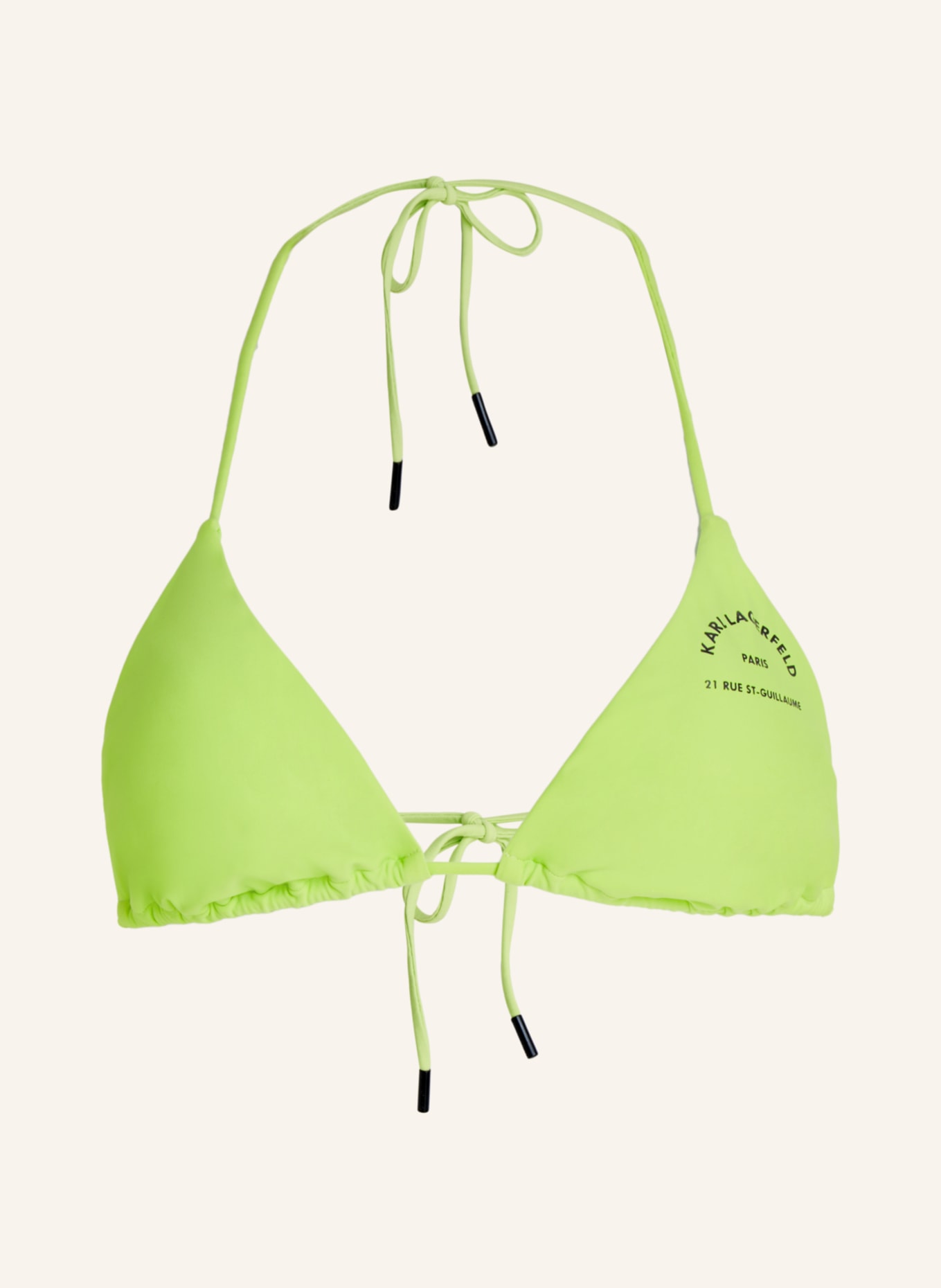KARL LAGERFELD Bikini-Top, Farbe: GRÜN (Bild 1)