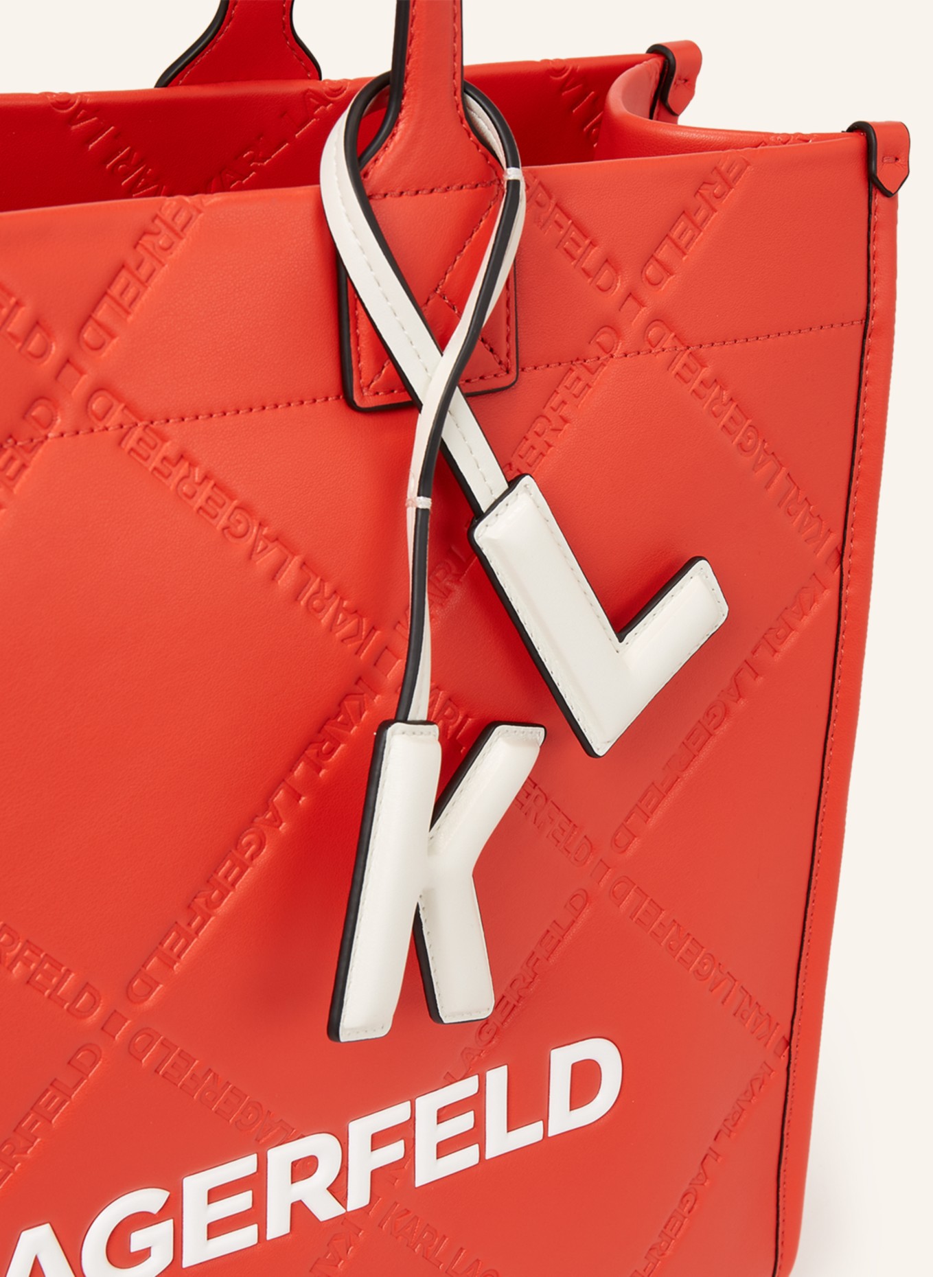 KARL LAGERFELD Handtasche, Farbe: ROT (Bild 3)