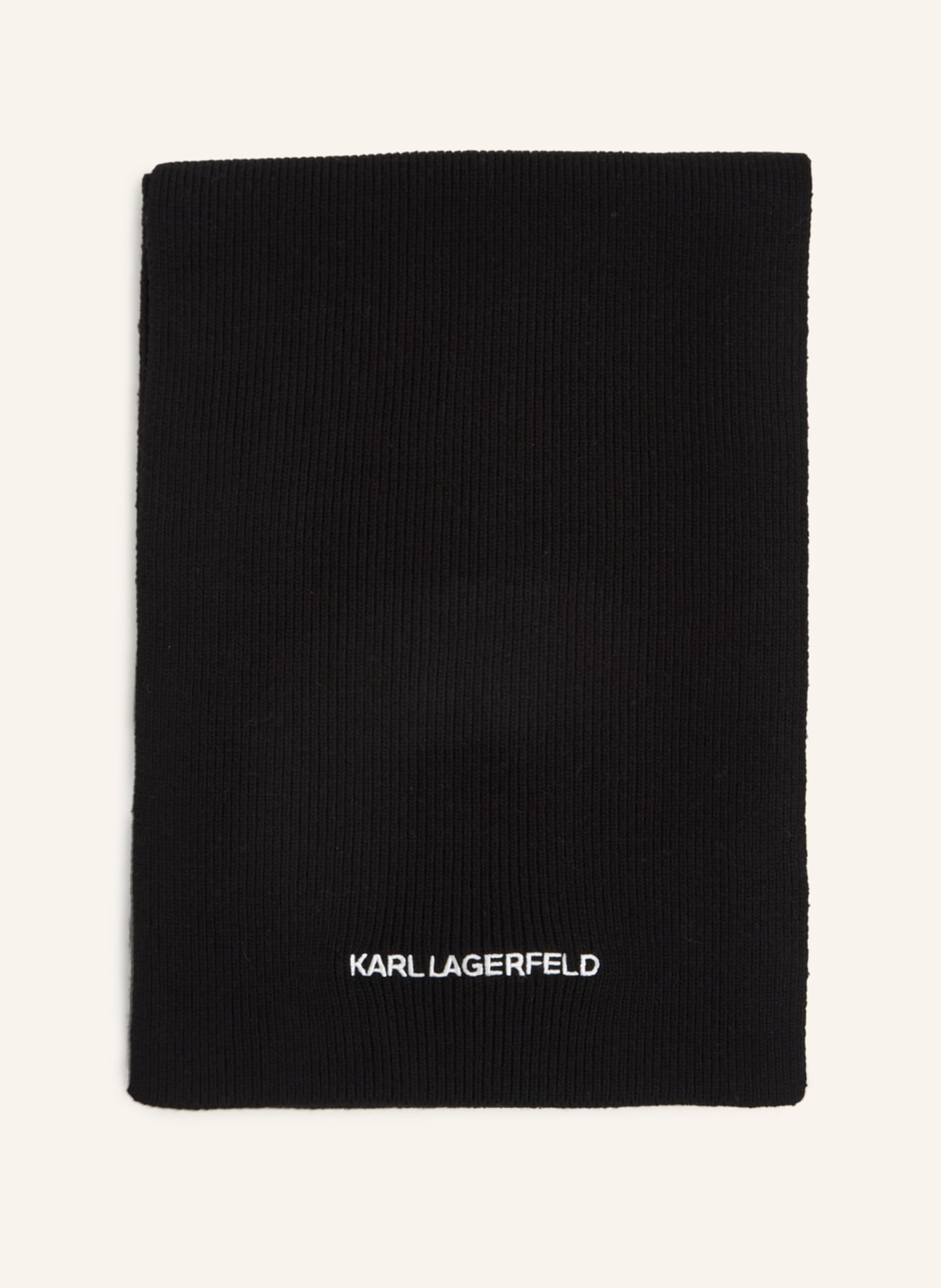 KARL LAGERFELD Schal, Farbe: SCHWARZ (Bild 2)