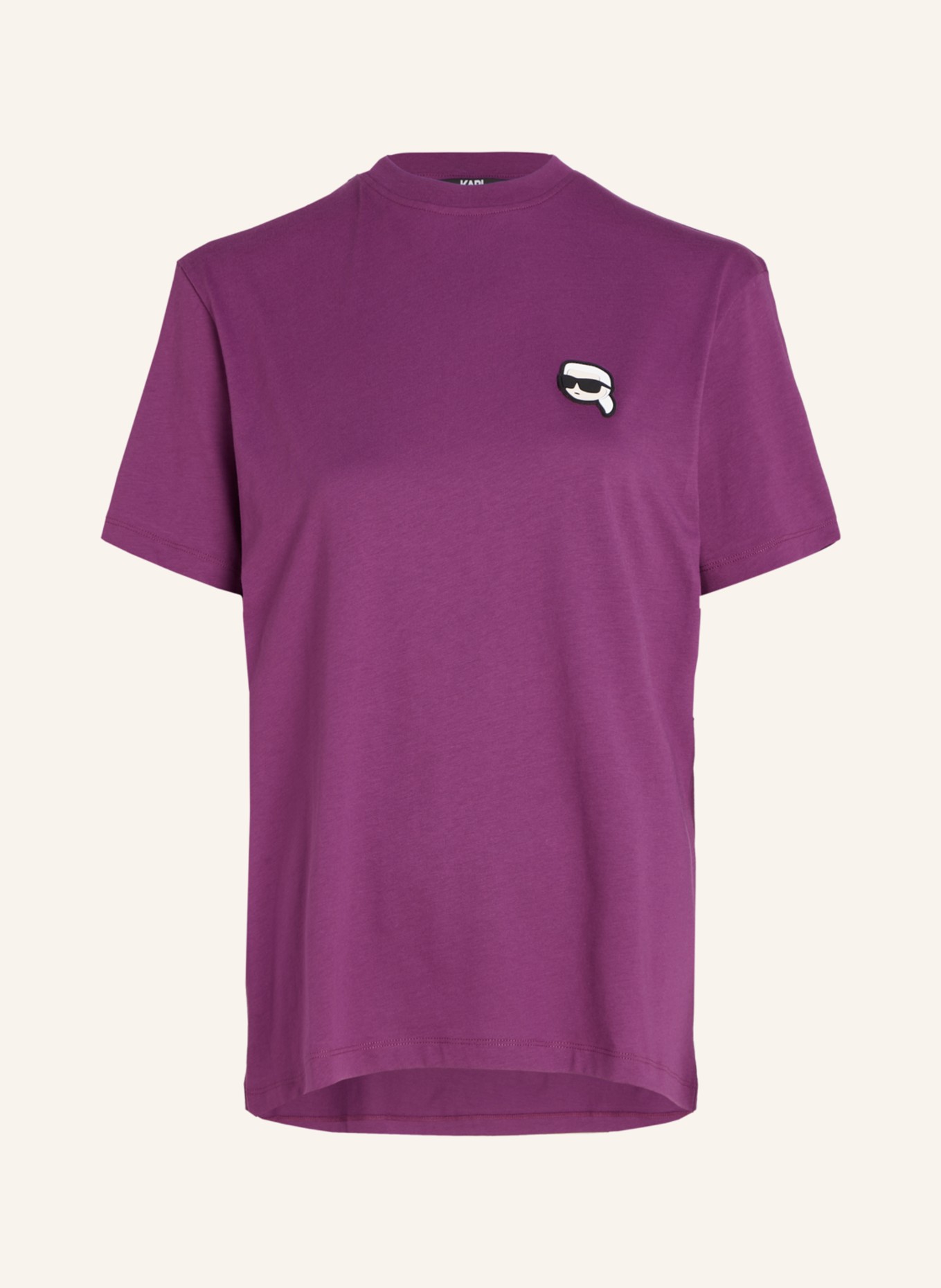KARL LAGERFELD T-shirt, Farbe: DUNKELLILA (Bild 1)