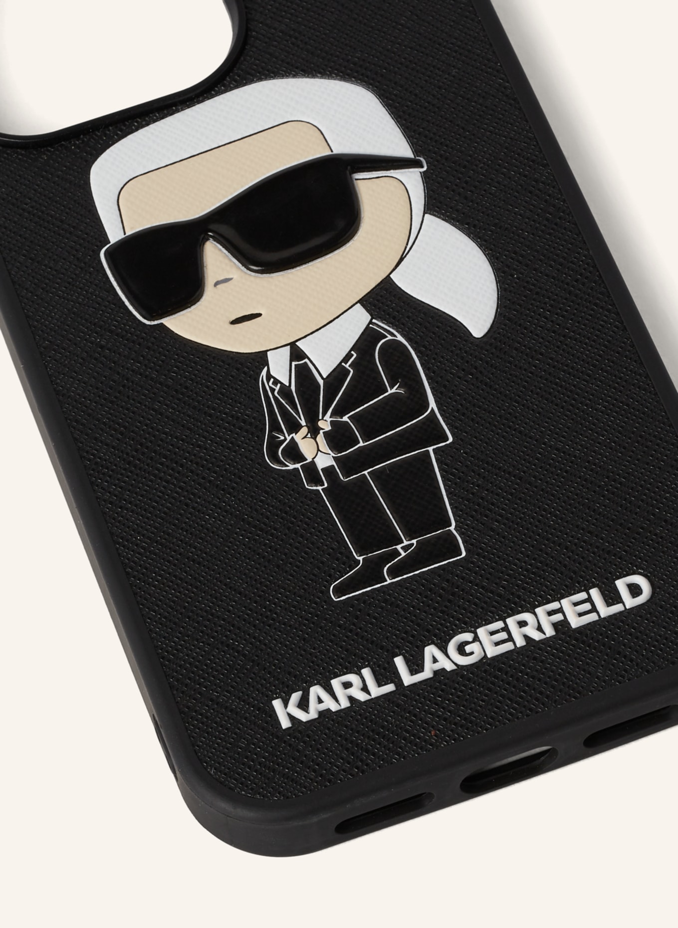 KARL LAGERFELD Smartphone-Hülle, Farbe: SCHWARZ (Bild 3)