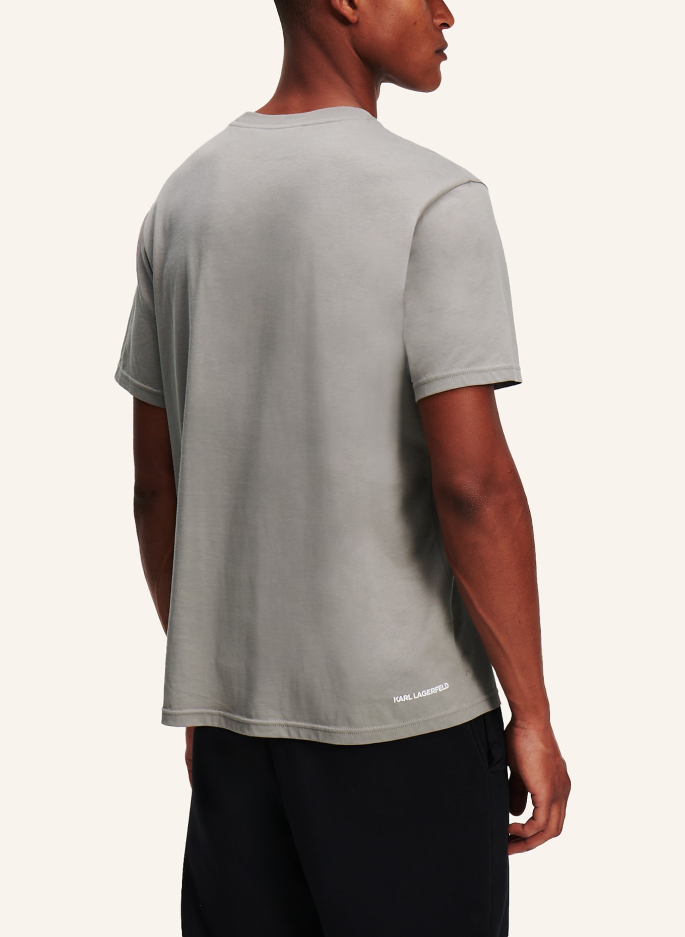 KARL LAGERFELD T-shirt, Farbe: GRAU (Bild 2)