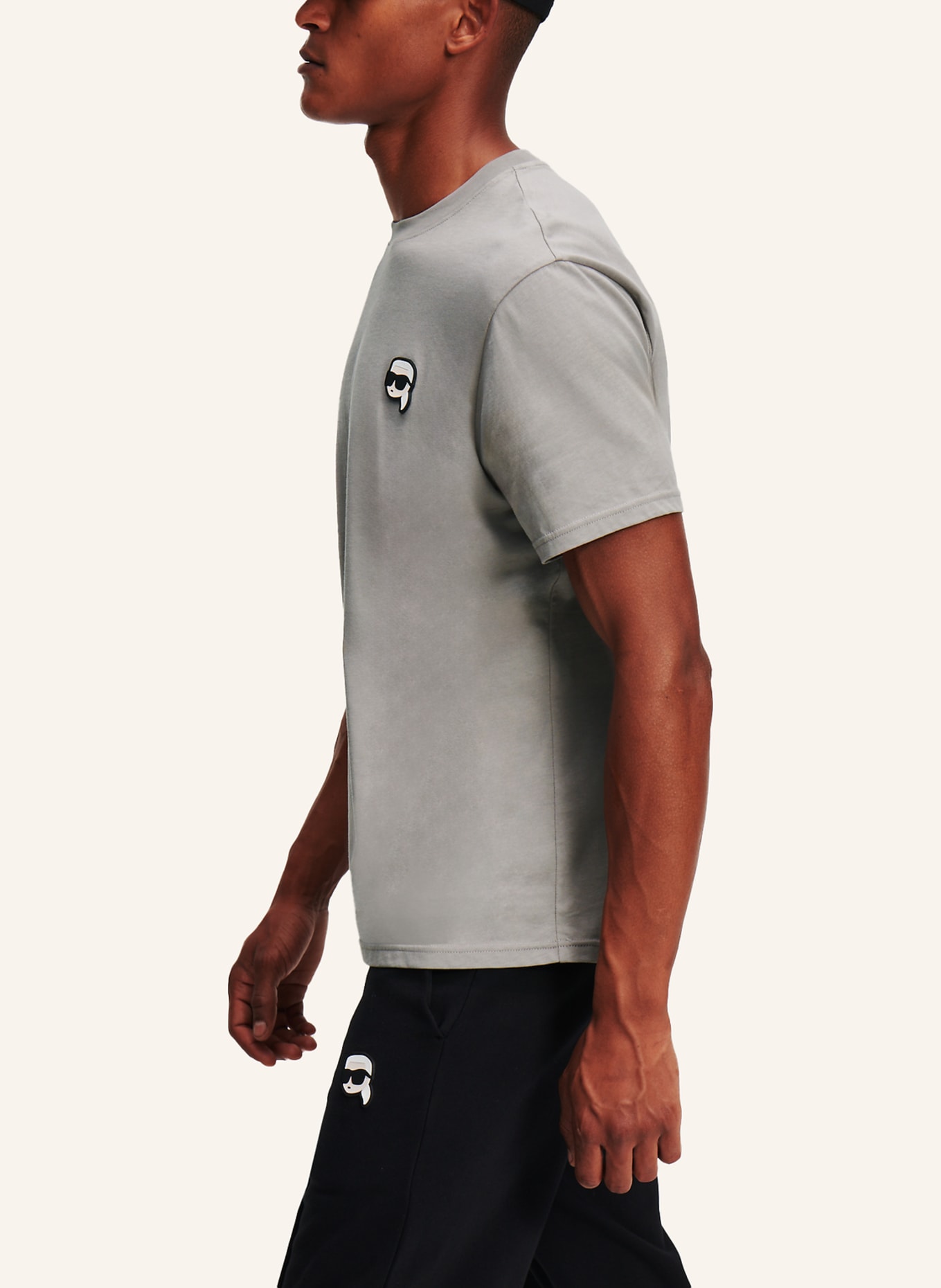 KARL LAGERFELD T-shirt, Farbe: GRAU (Bild 3)