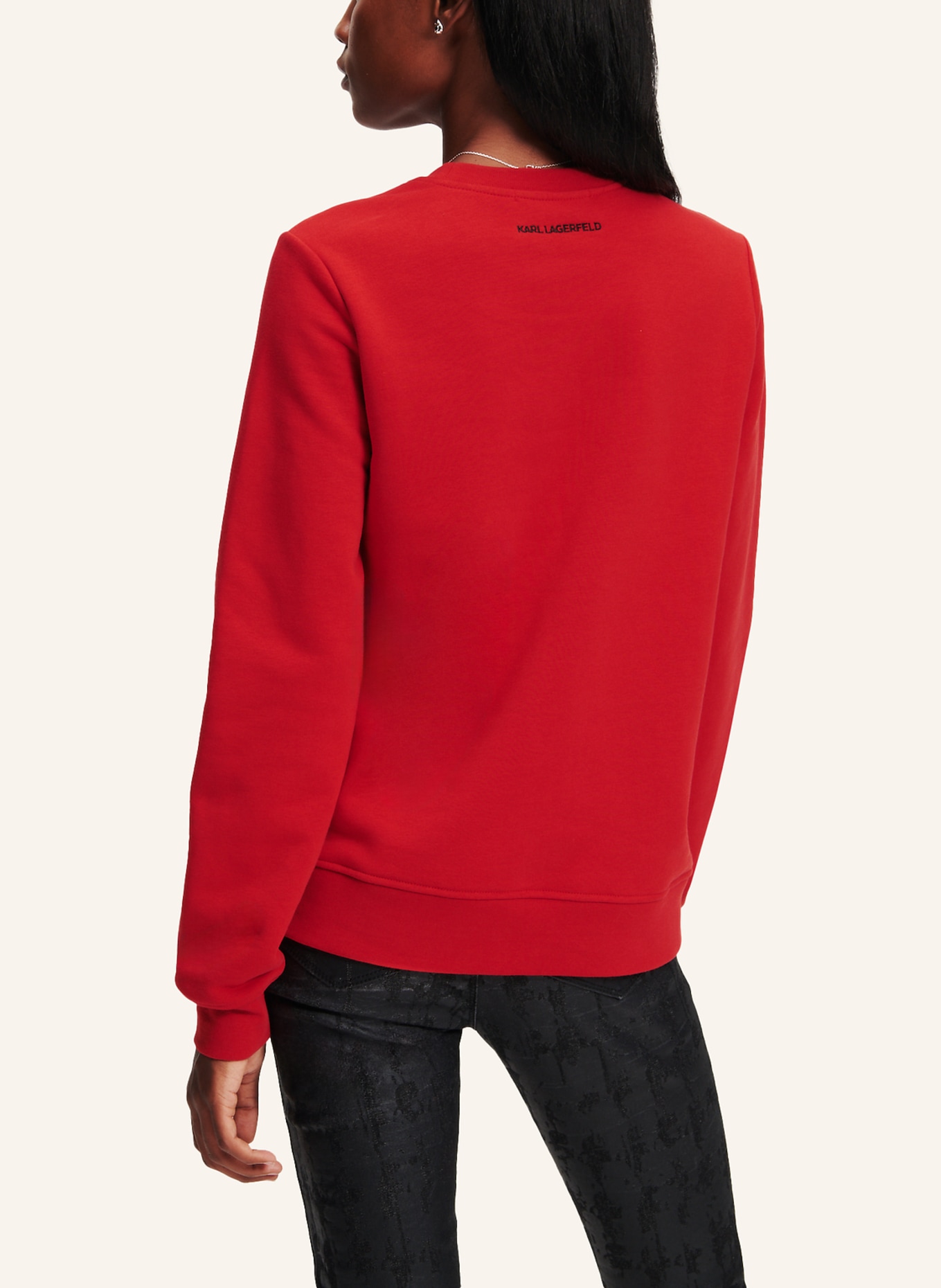 KARL LAGERFELD Sweatshirt, Farbe: ROT (Bild 2)