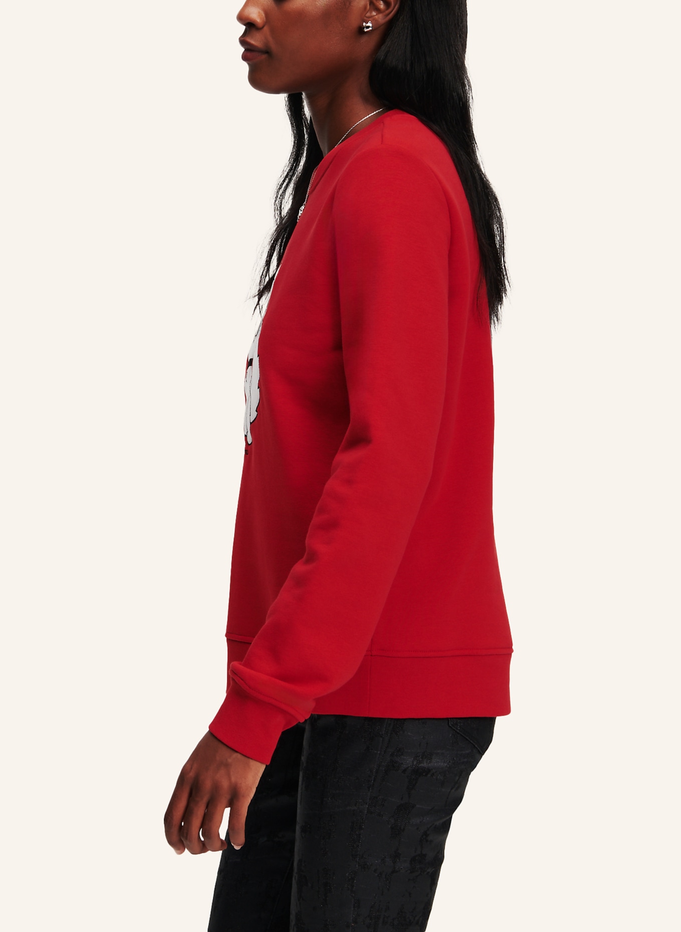 KARL LAGERFELD Sweatshirt, Farbe: ROT (Bild 3)
