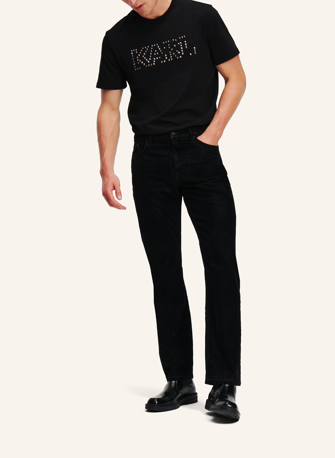 KARL LAGERFELD Jeans, Farbe: SCHWARZ (Bild 4)
