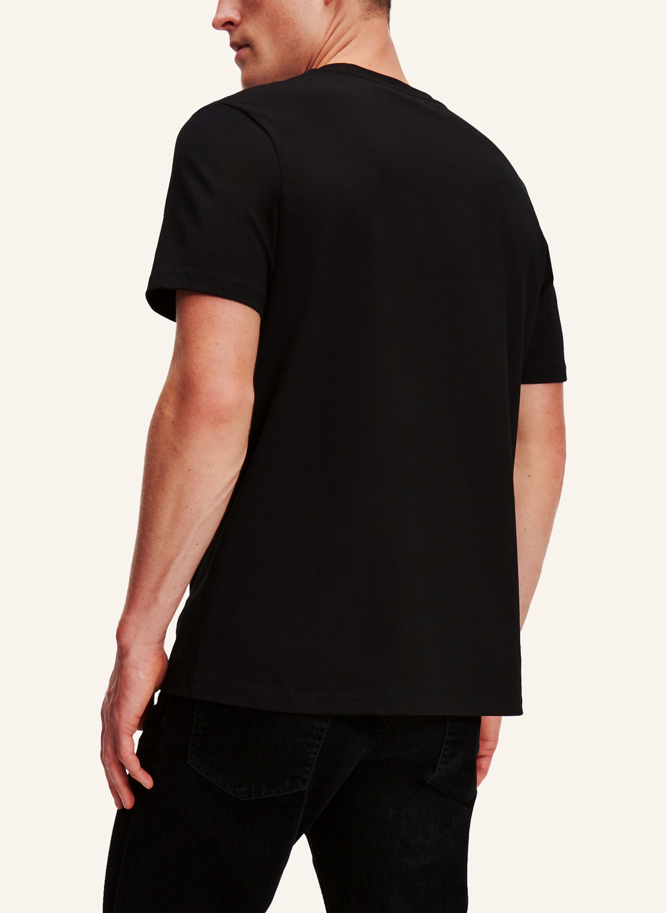 KARL LAGERFELD T-shirt, Farbe: SCHWARZ (Bild 2)
