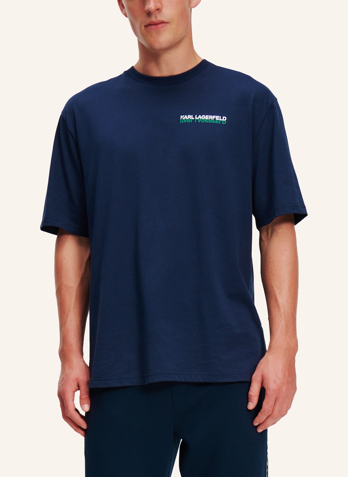 KARL LAGERFELD T-shirt, Farbe: SCHWARZ (Bild 4)